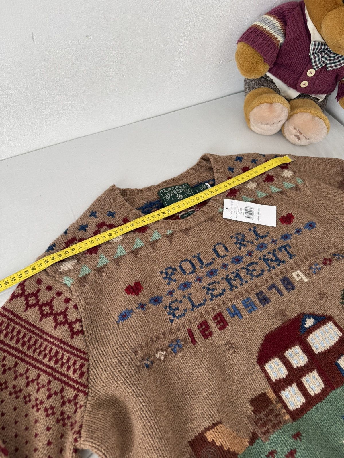 Ralph Lauren Ralph Lauren X Element skateboarding wool knitted sweater Size US L / EU 52-54 / 3 - 7 Thumbnail