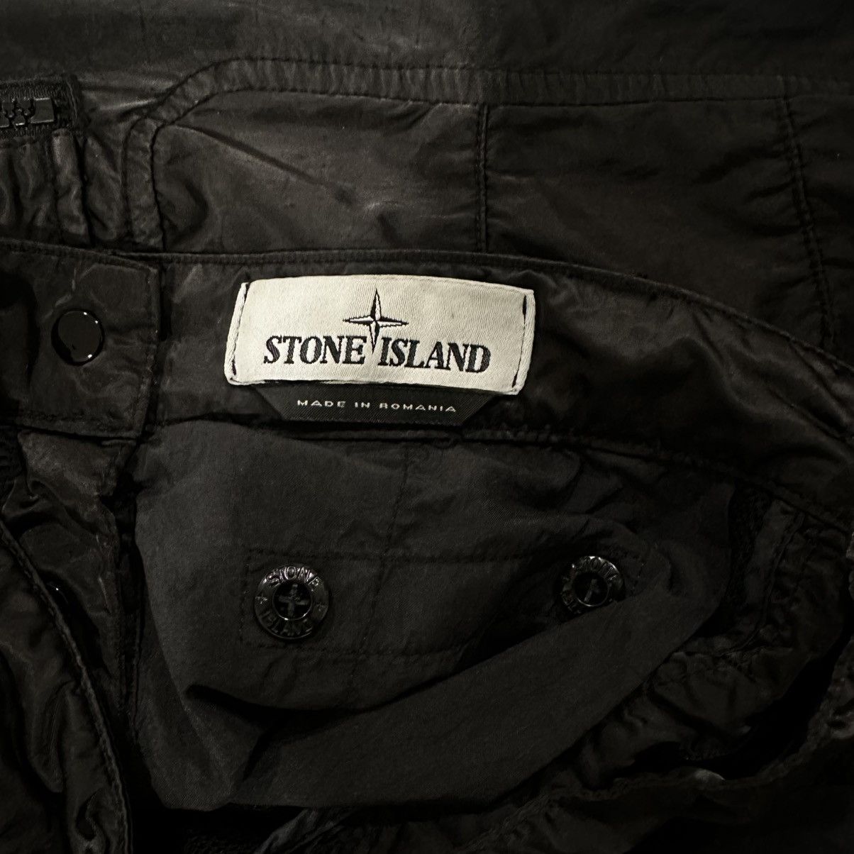 Stone Island Stone Island Satin Look Nylon Cargos Size US 32 / EU 48 - 6 Thumbnail