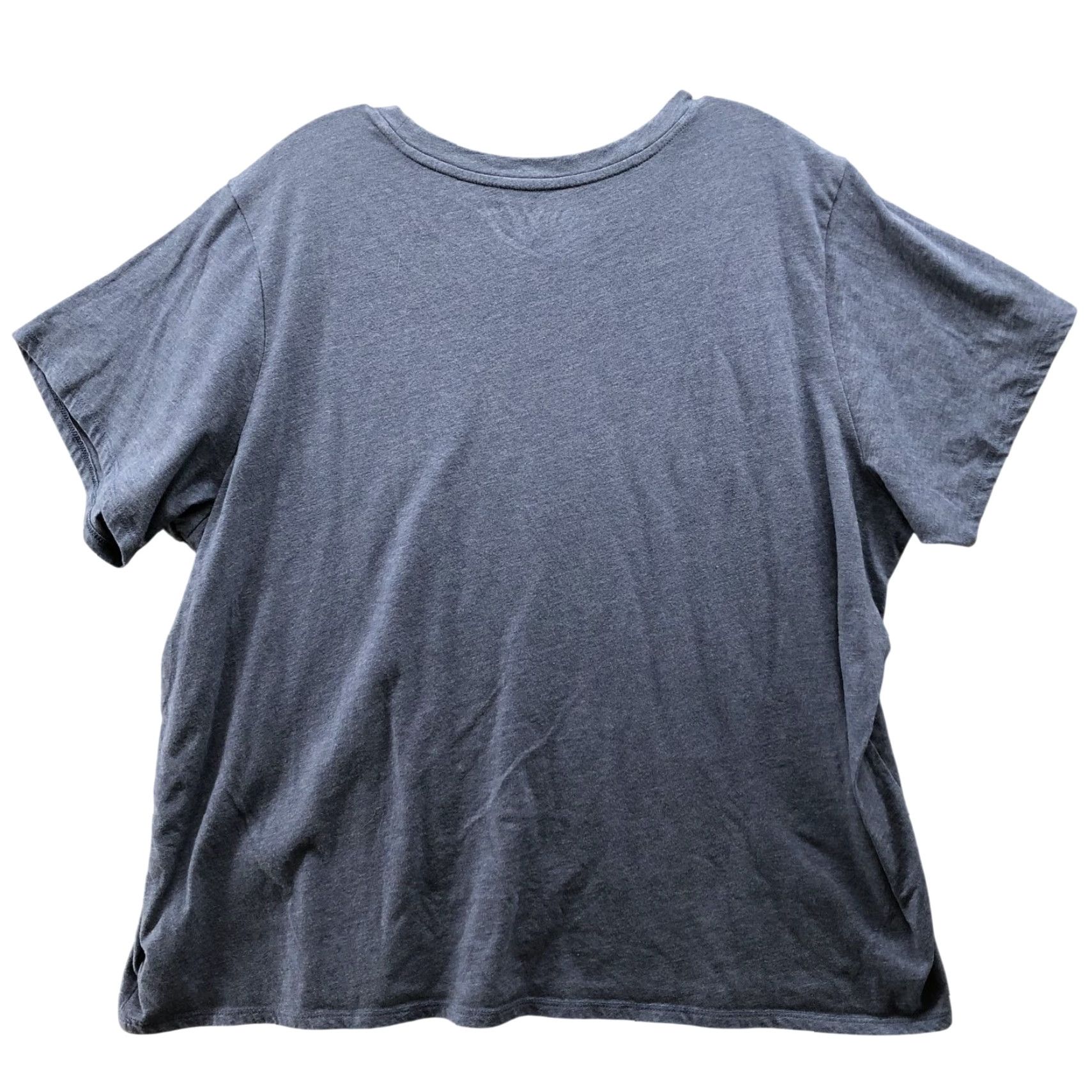 Lucky Brand Lucky Brand Lucky Graphic T Shirt Womens 2X Blue Short Sleeve Crewneck Tee Size XXL / US 16-18 / IT 52-54 - 2 Thumbnail