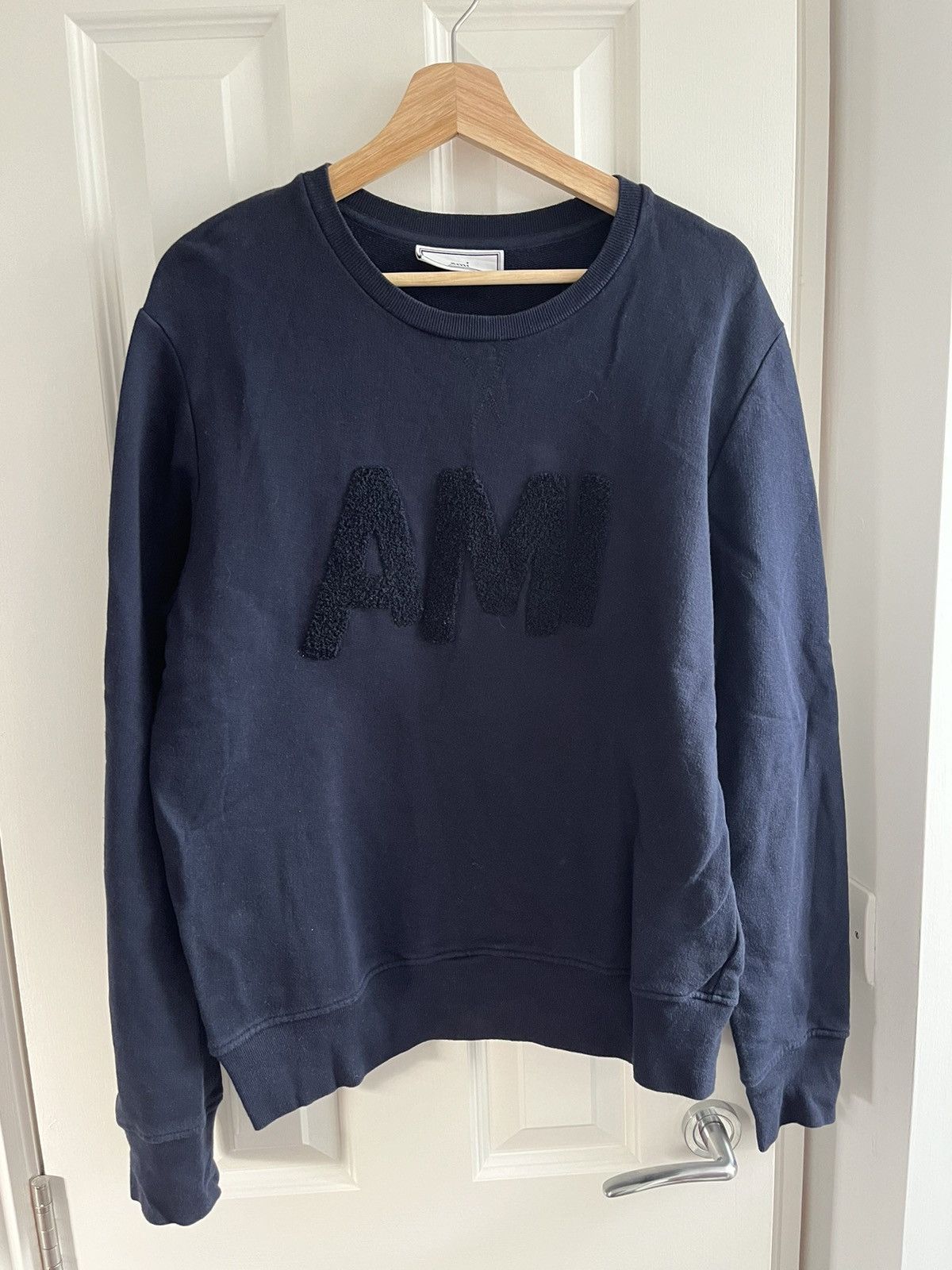 AMI Ami Paris Logo Sweater Size US M / EU 48-50 / 2 - 1 Thumbnail