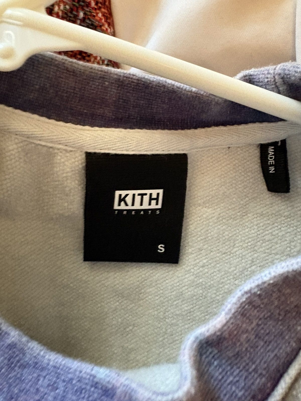 Kith Treats Skeleton Nelson Crewneck Passion Tie Dye Small
