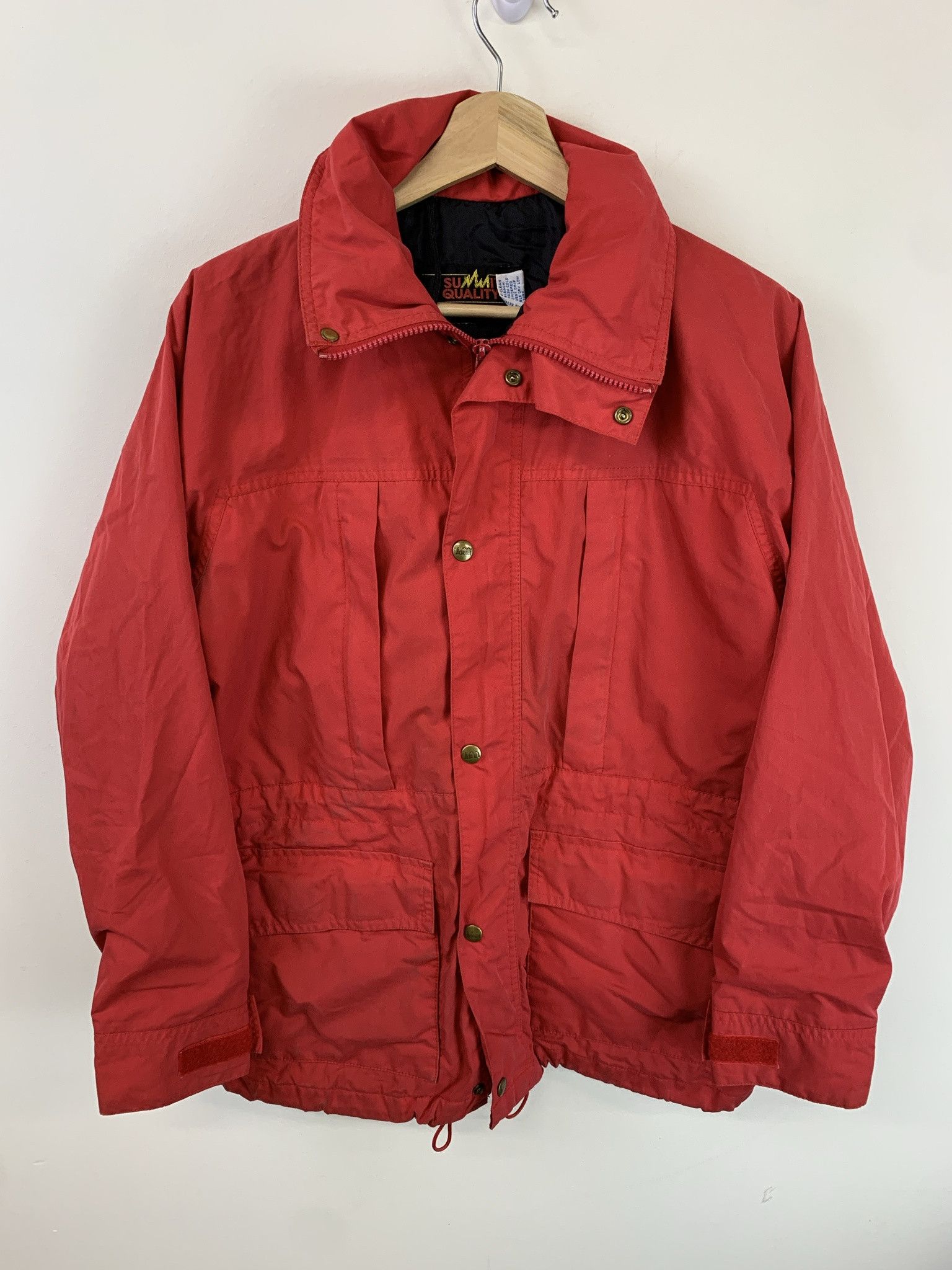 Vintage Vintage REI 1990s Summit Quality Red Ski Jacket Size S Size US S / EU 44-46 / 1 - 1 Thumbnail