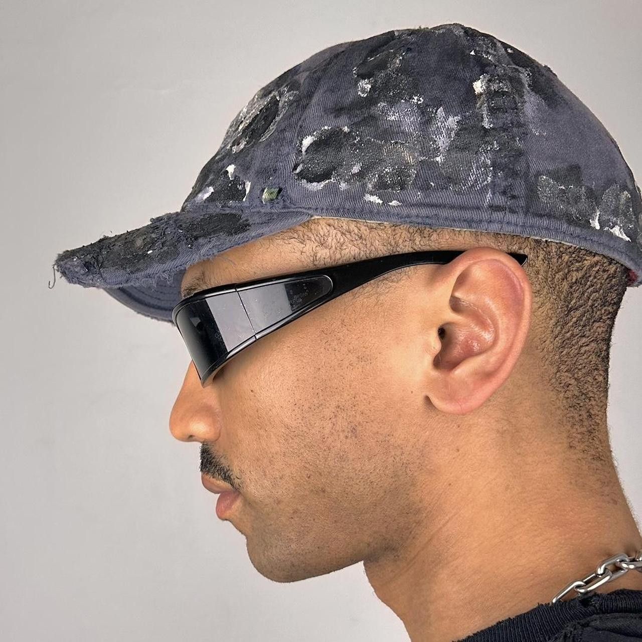 Other ASTROBOI* 'Property Of' Navy Painted Fitted Cap Size ONE SIZE - 7 Thumbnail