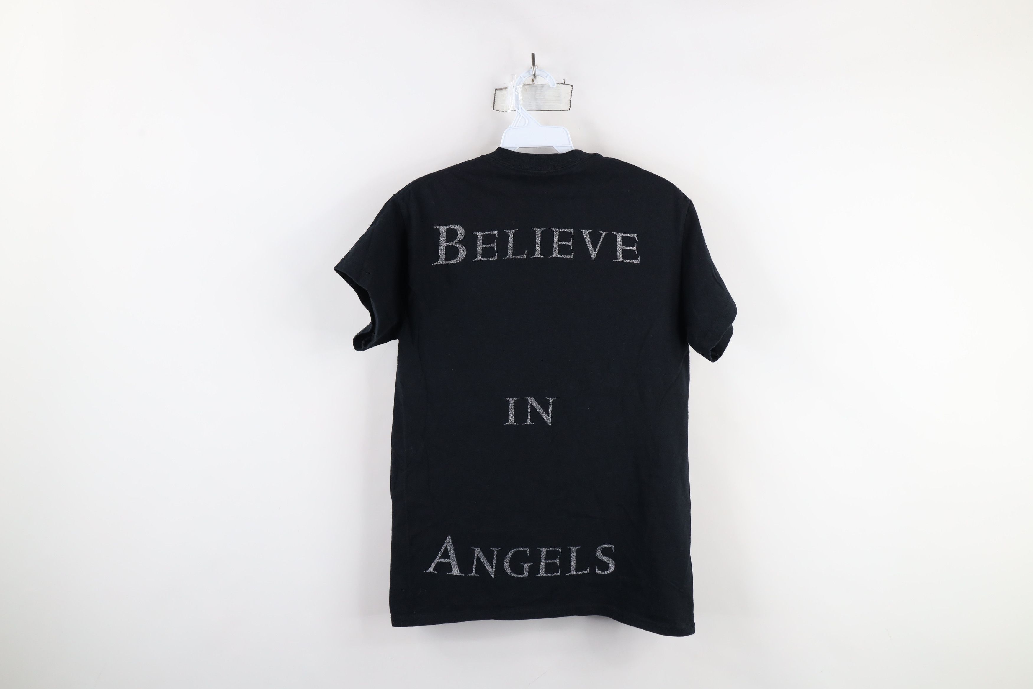 Vintage Retro Y2K The Crow Movie Believe In Angels T-Shirt Black Size S / US 4 / IT 40 - 13 Thumbnail