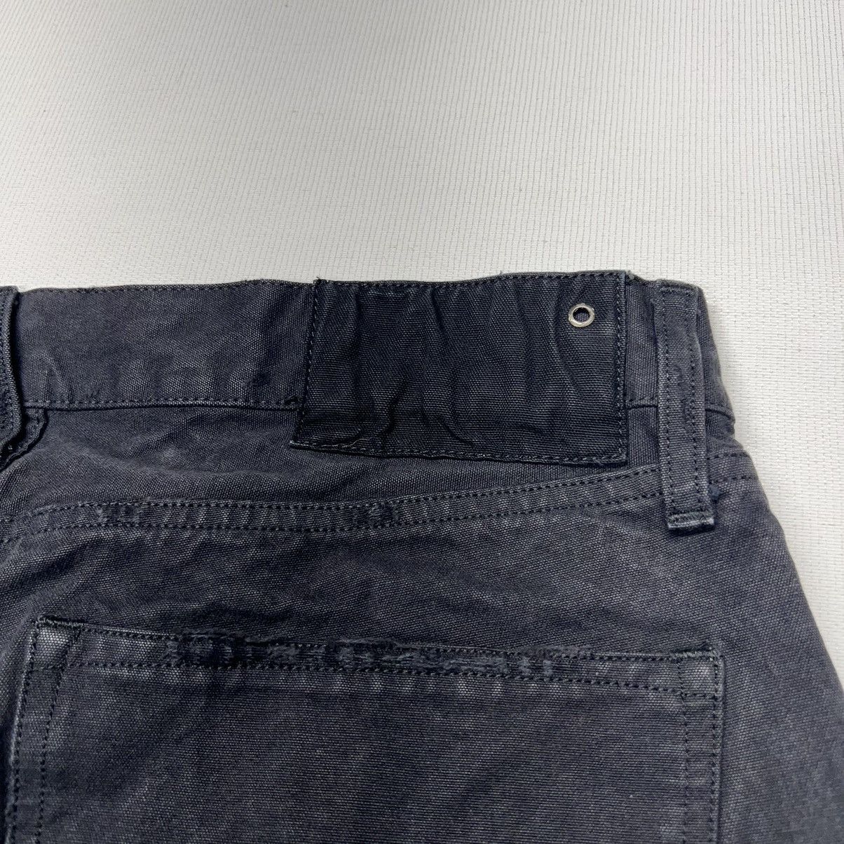Vintage Loomstate Pants Black Straight Canvas Workwear Utility Firm Size US 32 / EU 48 - 15 Thumbnail