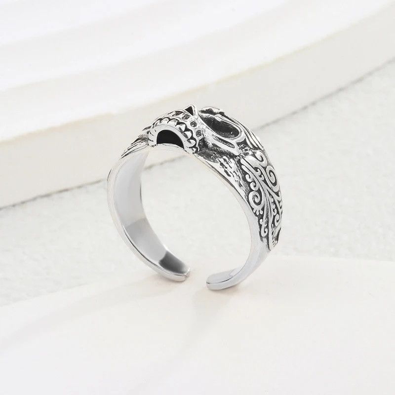 Jewelry Skeleton Trendy Rings Size ONE SIZE - 3 Thumbnail