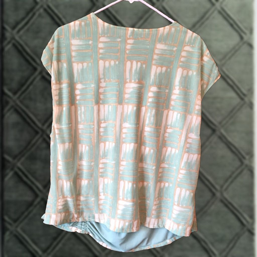 Vintage VINTAGE Rafaella Blouse Shirt Women Plus Size 3X Light Blue Sleeveless 26in 26in Womens Size XXL / US 16-18 / IT 52-54 - 1 Thumbnail