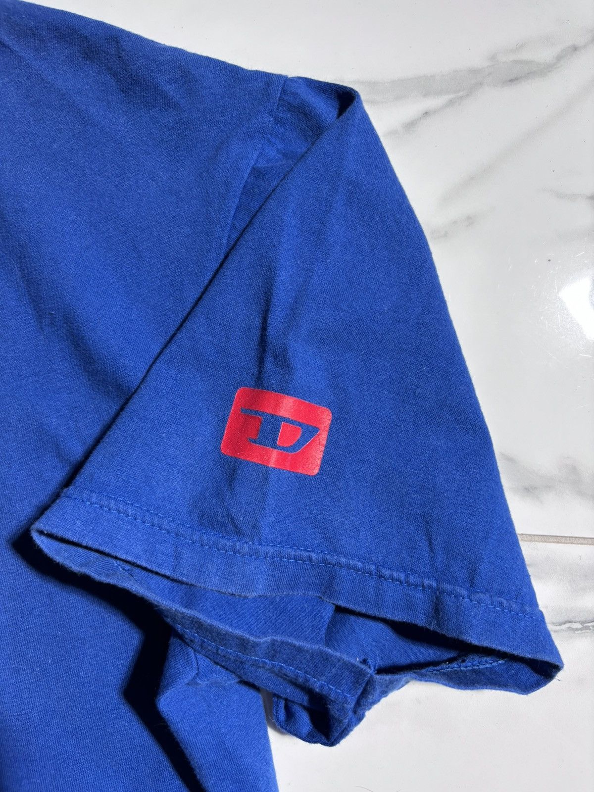 Diesel Y2K Diesel Vintage Tshirt Baggy Boxy Fit Big Logo Y2K Size US XL / EU 56 / 4 - 6 Thumbnail