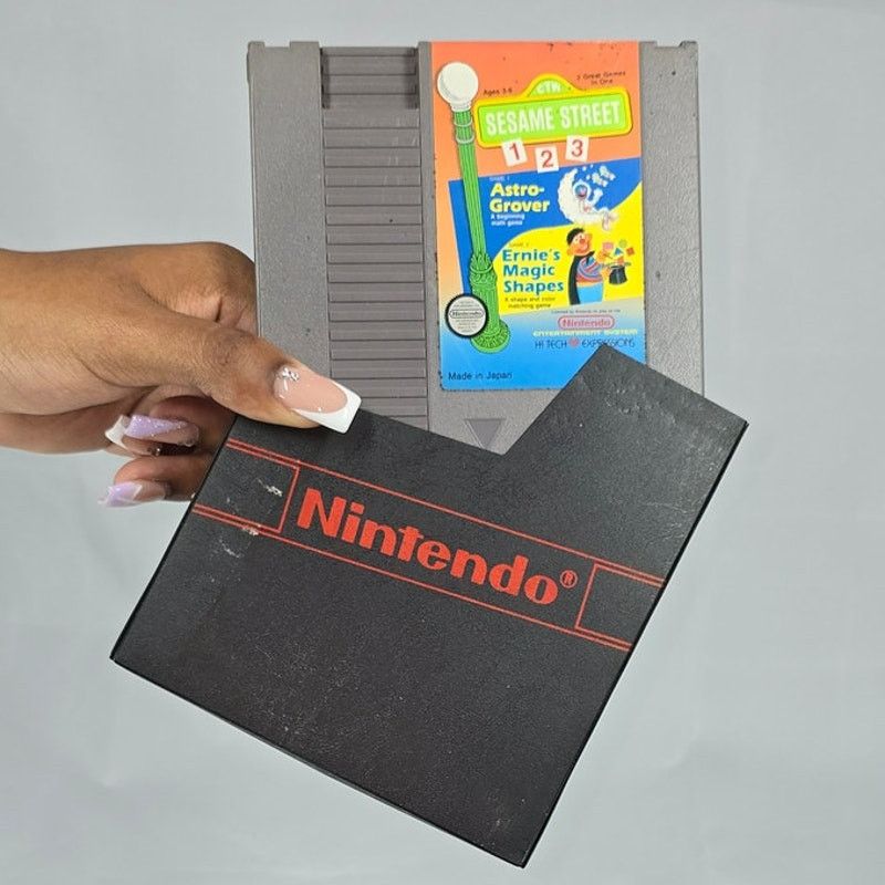 Nintendo Vintage Nintendo SesameStreet123Game/AstroGrover/ErnieShapes Size ONE SIZE - 4 Thumbnail
