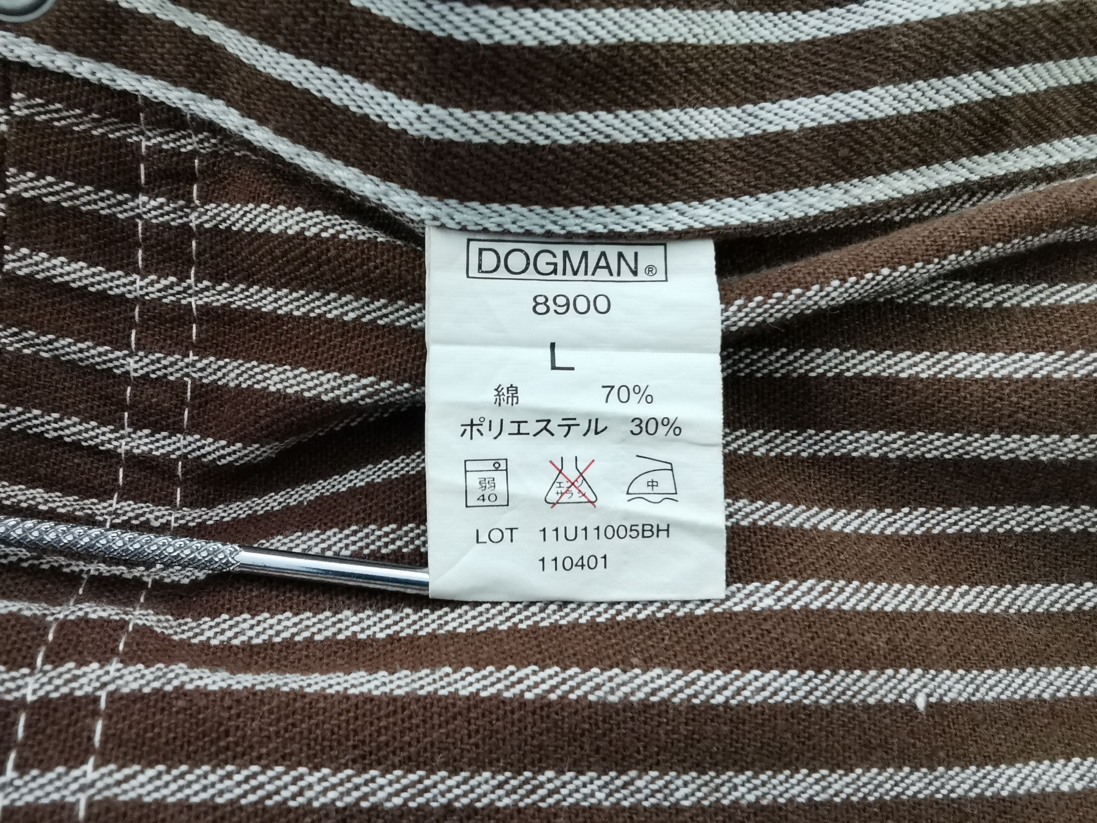 Vintage Vintage 90s Dogman Hickory Denim Coveralls Size L Size US 38 / EU 54 - 8 Thumbnail
