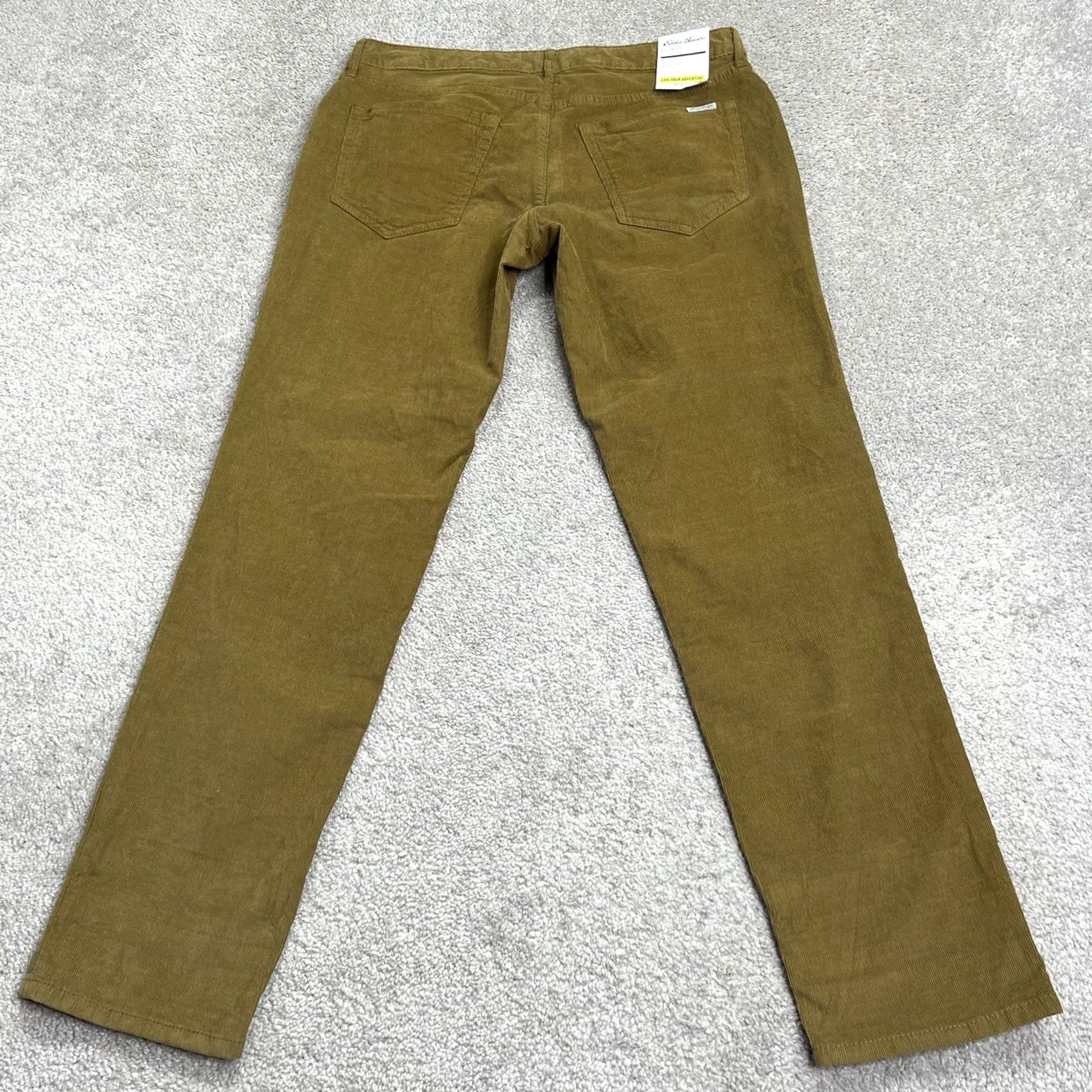 Eddie Bauer Eddie Bauer Chino Pants Women 8 32x30 Brown Stretch Boyfriend Relaxed Corduroy NWT Size 30" / US 8 / IT 44 - 6 Thumbnail