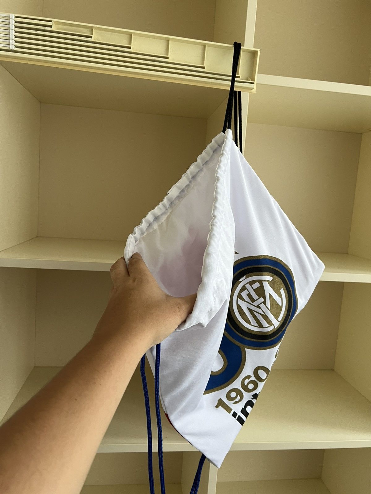 Vintage Football Pennant Bag Inter Milan Football Soccer Italy Size ONE SIZE - 11 Thumbnail
