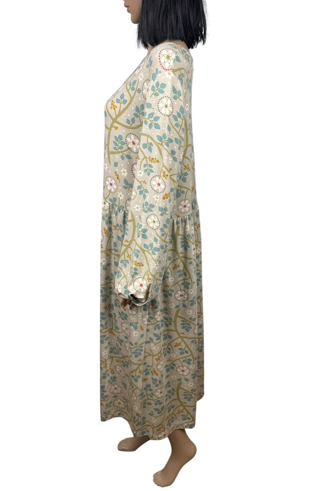 Gudrun Sjoden Gudrun Sjoden Floral Printed Maxi Dress Lyocell size XL Size XL / US 12-14 / IT 48-50 - 4 Thumbnail