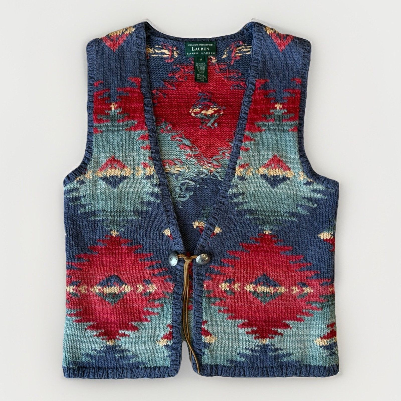 Lauren Ralph Lauren Vintage Lauren Ralph Lauren Southwestern Sweater Women's M Size M / US 6-8 / IT 42-44 - 1 Thumbnail