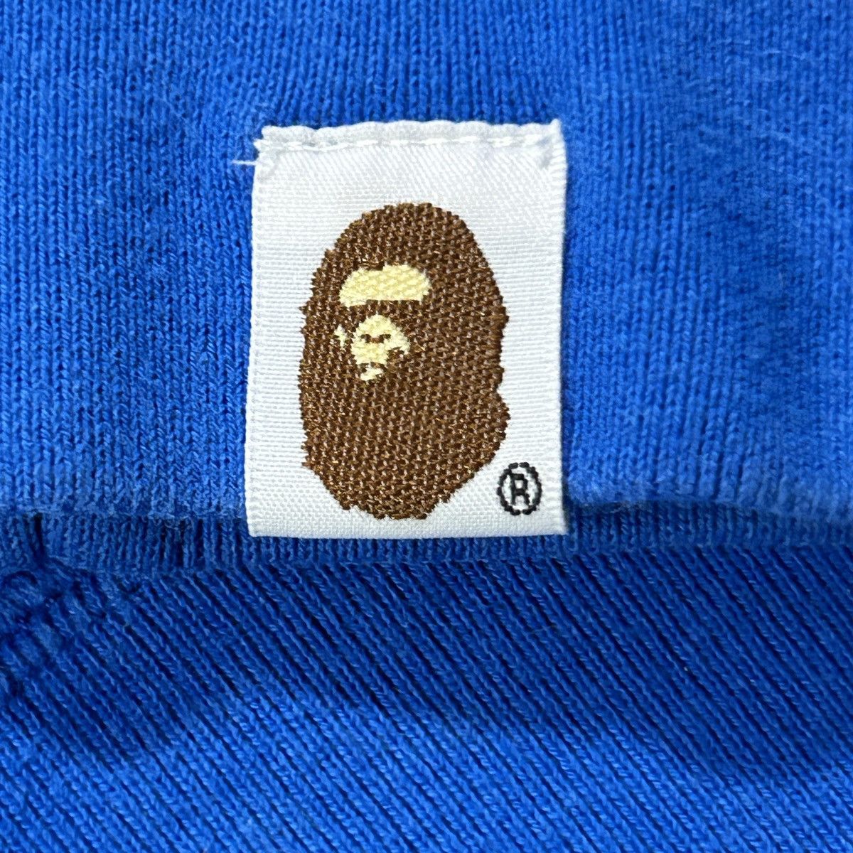 Bape BAPE Embroidered Shark Blue Sweatshirt Size US M / EU 48-50 / 2 - 9 Thumbnail