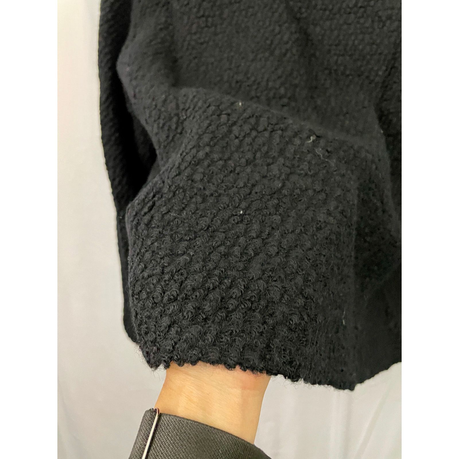 Lands' End Lands' End Black Jacket Coat Blazer Wool Blend Sz 14 Lined Size XL / US 12-14 / IT 48-50 - 11 Thumbnail