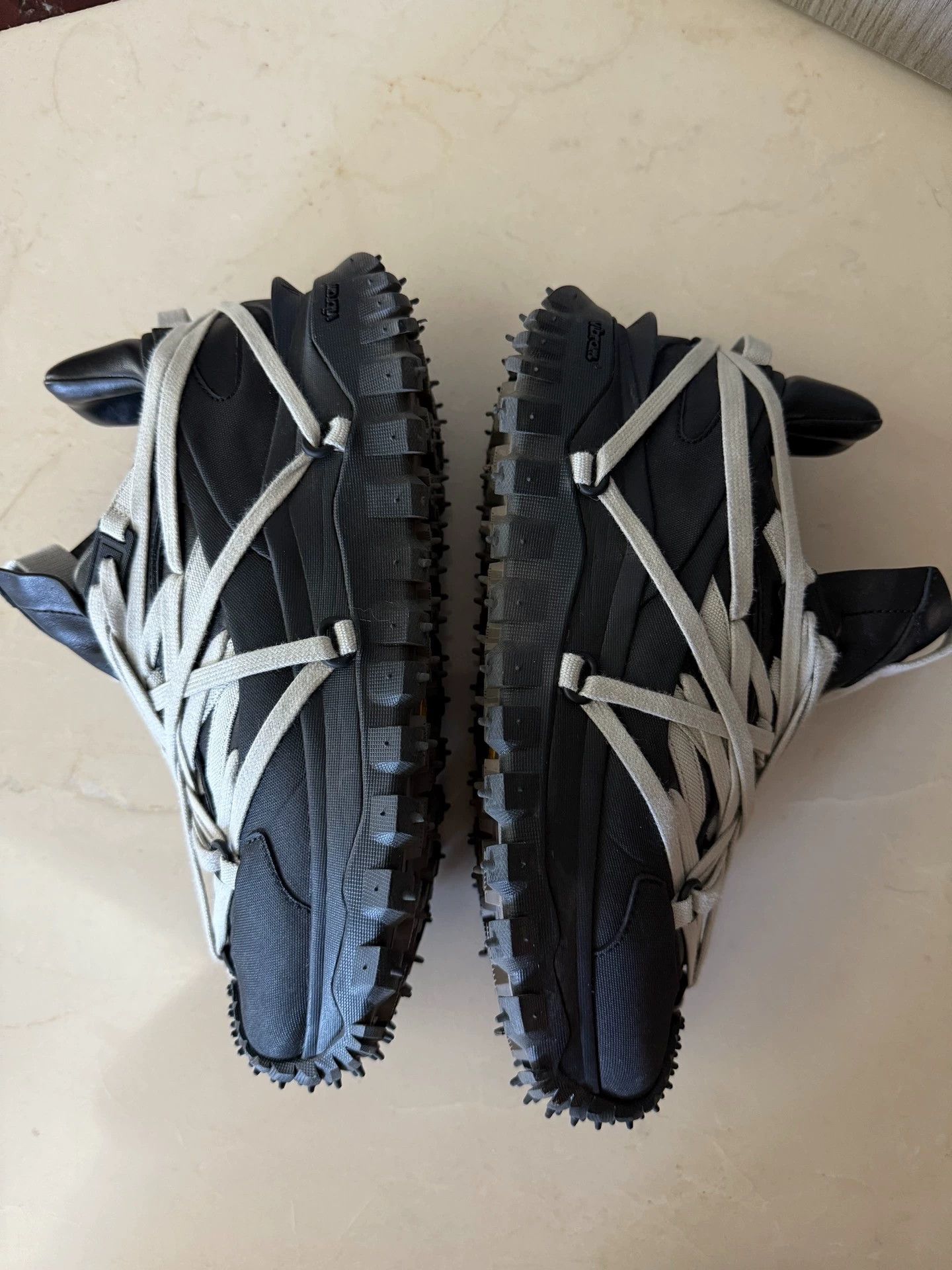 Rick Owens Rick Owens x Moncler collaboration Crazy Lace-up Shoes Size US 7 / EU 40 - 4 Thumbnail