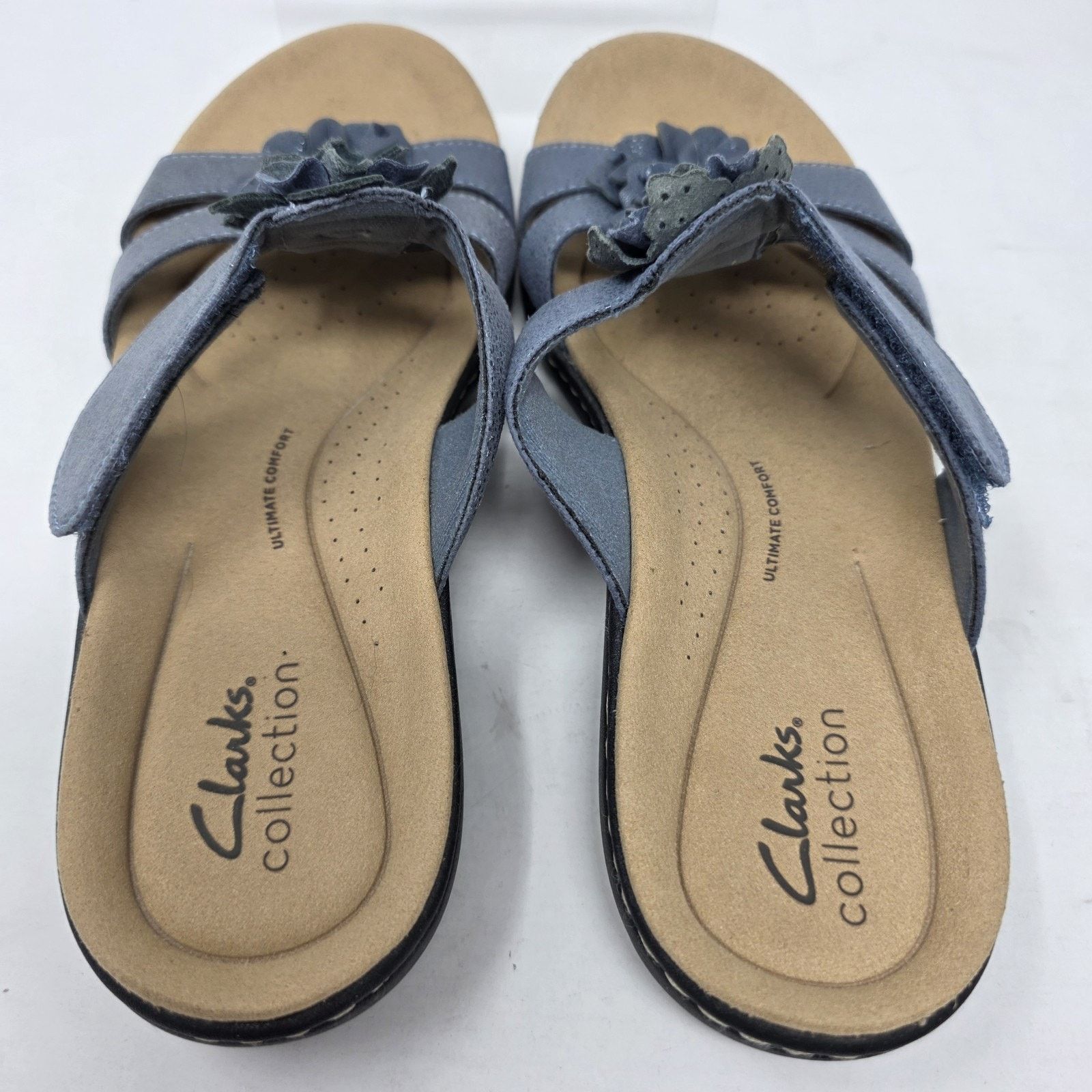 Clarks Clarks Women's 7 US Laurieann Judi Flat Sandal Leather Shoes Size US 7 / IT 37 - 8 Thumbnail
