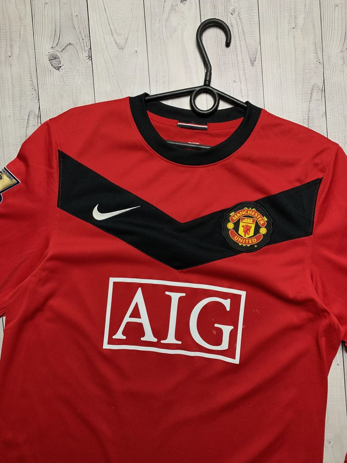 Nike × Vintage Vintage Nike Manchester United soccer jersey long sleeve M Size US M / EU 48-50 / 2 - 2 Thumbnail