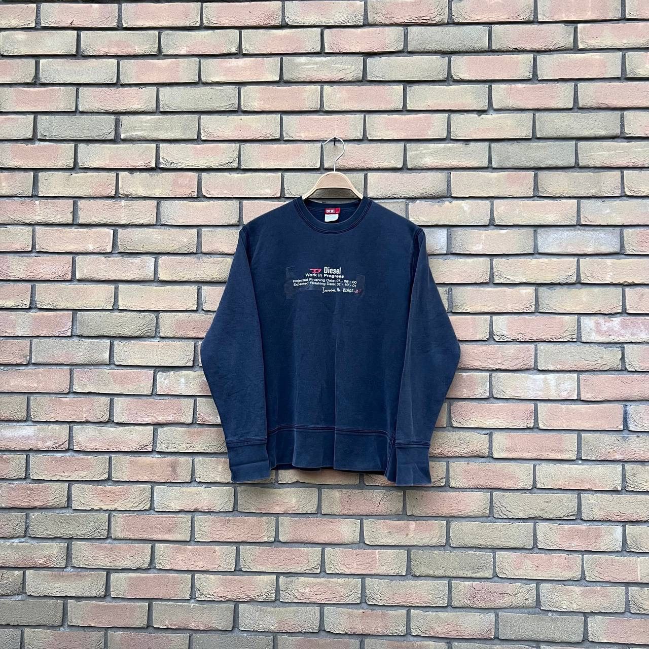 Diesel vintage Diesel sweatshirt Size US L / EU 52-54 / 3 - 2 Thumbnail