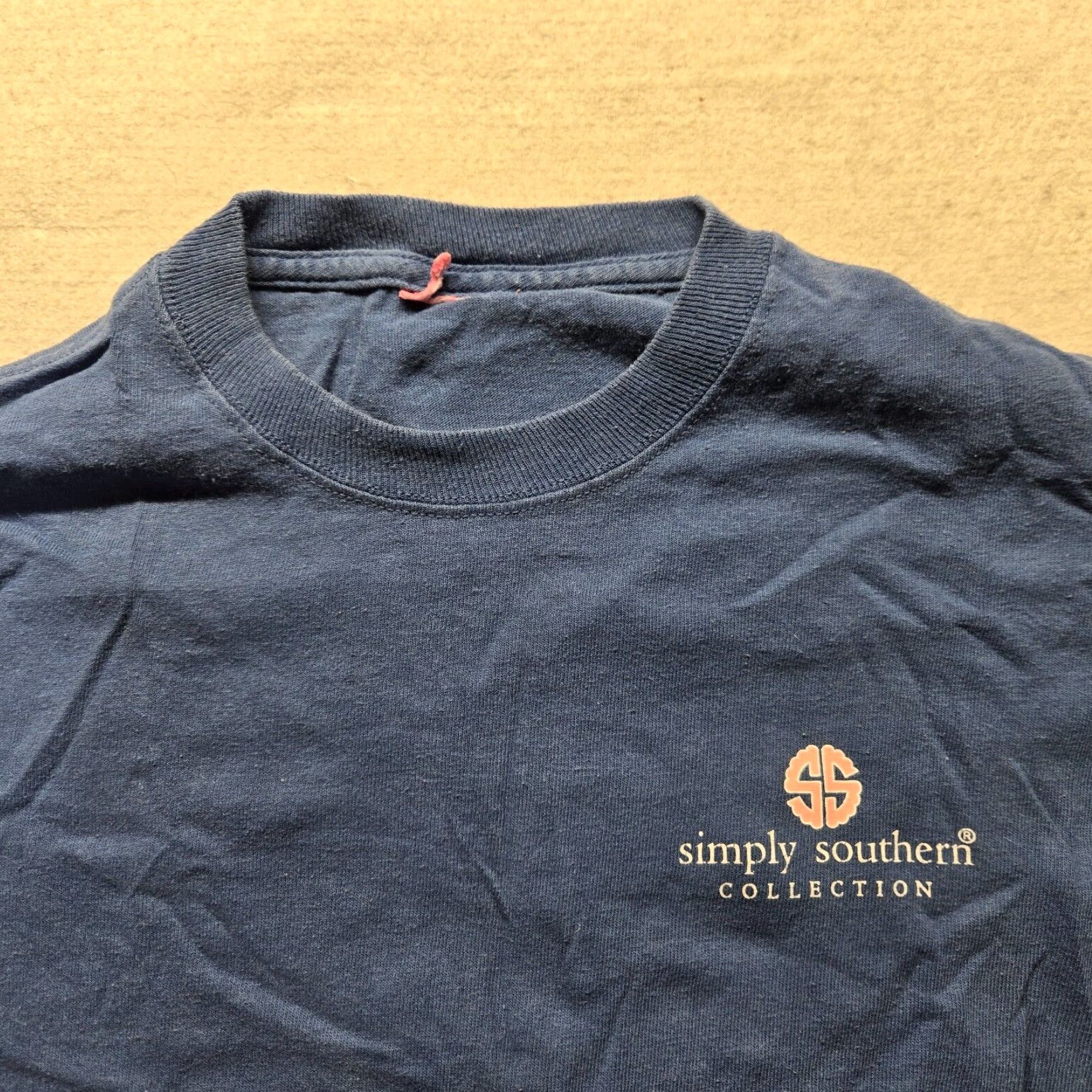 Vintage Simply Southern Long Sleeve T-Shirt Blue Giraffe Graphic "Do All Things With Kindness" Small Womens Size S / US 4 / IT 40 - 3 Thumbnail