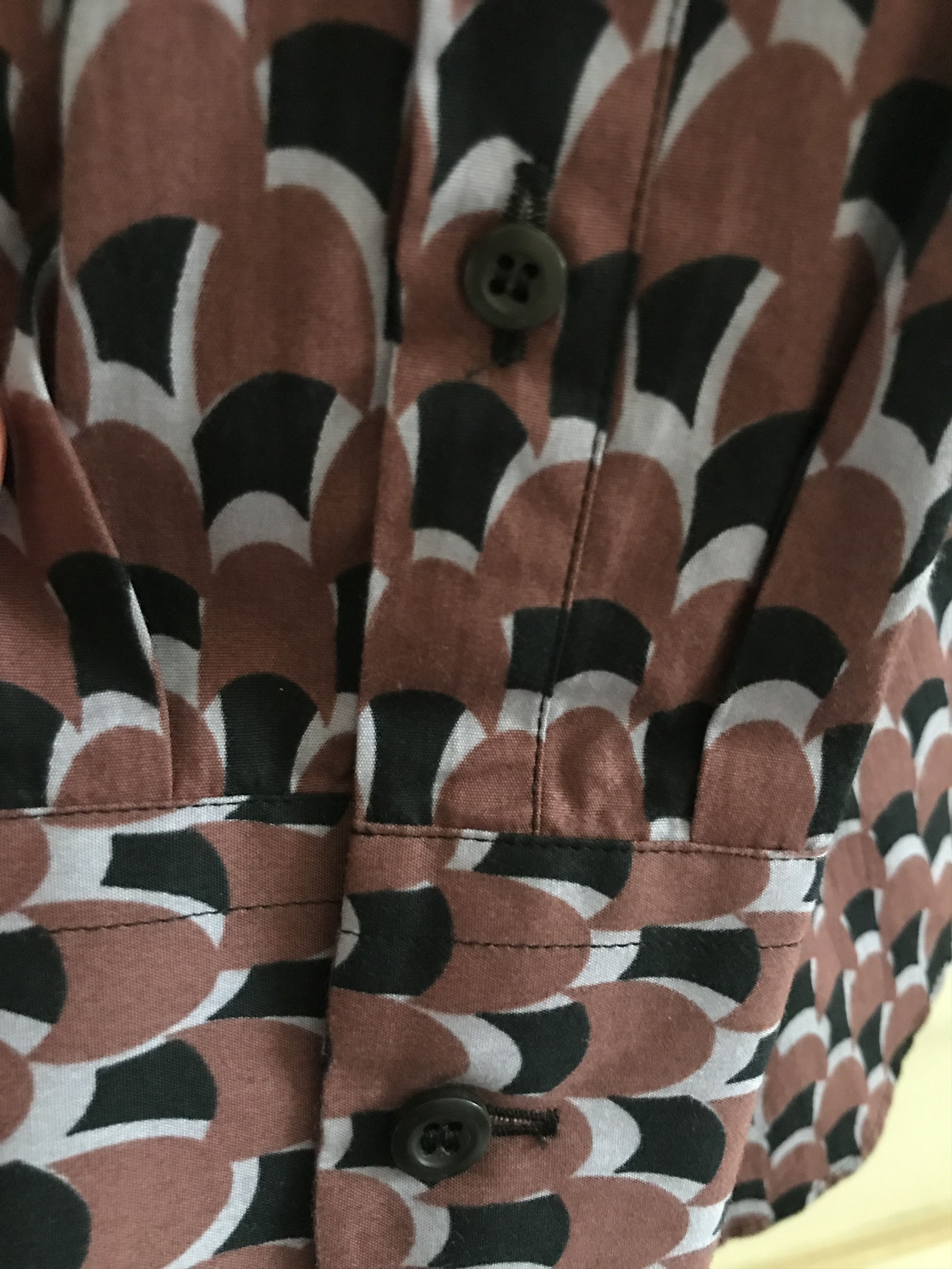 Prada Prada shirt retro futuristic pattern aw16 Size US M / EU 48-50 / 2 - 3 Thumbnail