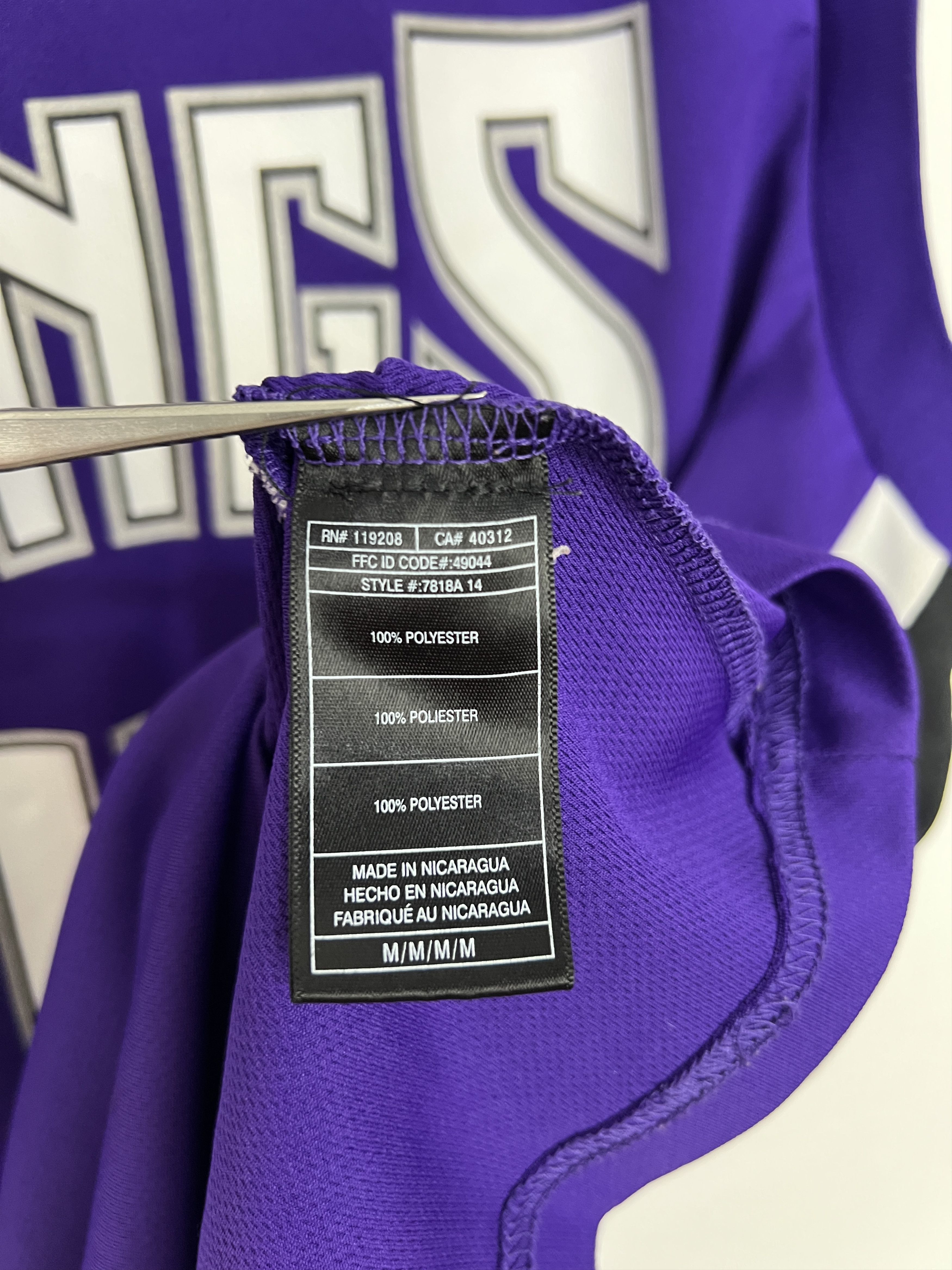 Adidas Adidas Demarcus Cousins Sacramento Kings NBA Jersey Swingman Size US M / EU 48-50 / 2 - 8 Thumbnail