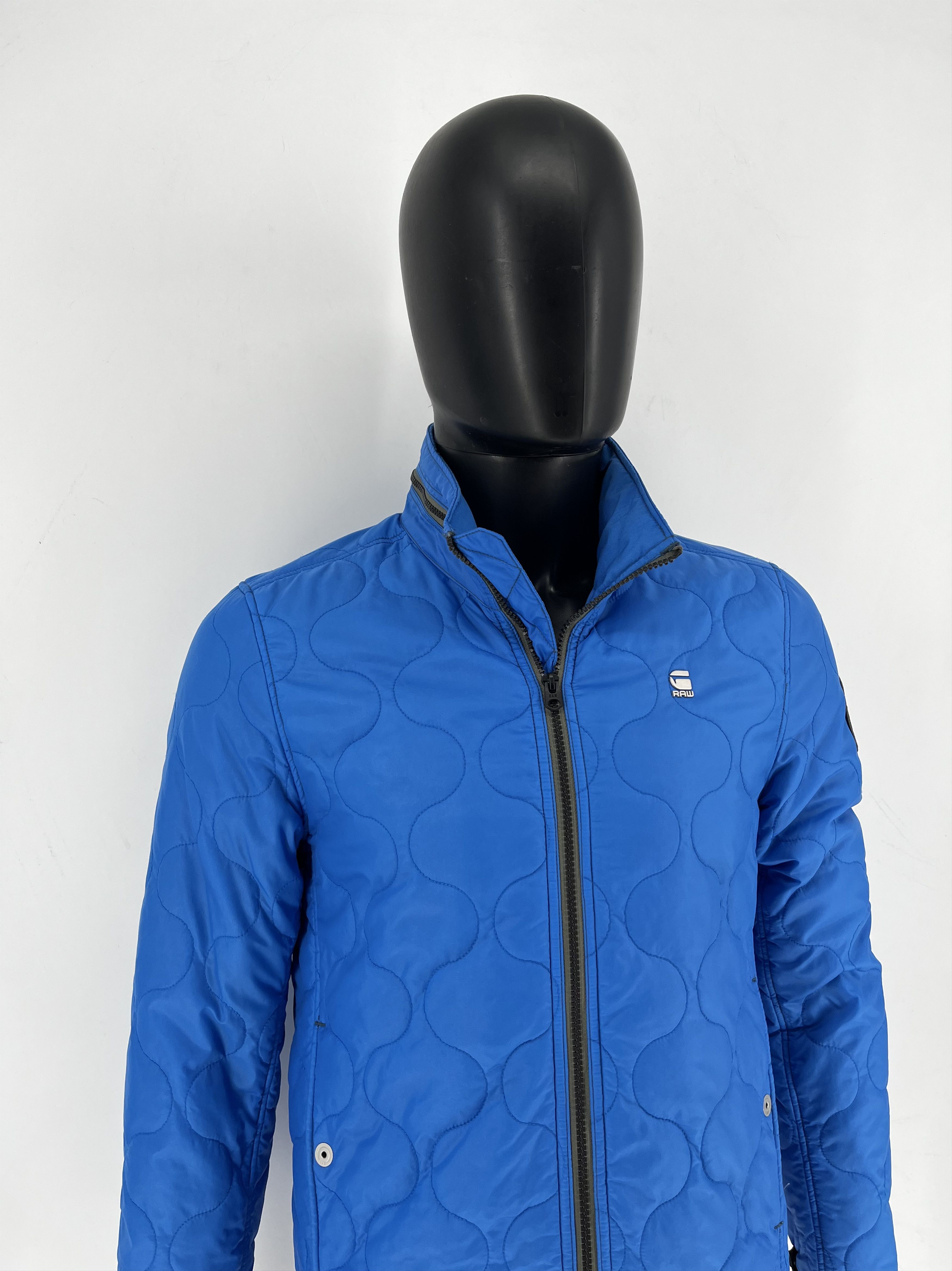 G-Star G-Star RAW Blue Quilted Zip Jacket Men’s Size M Size US M / EU 48-50 / 2 - 4 Thumbnail