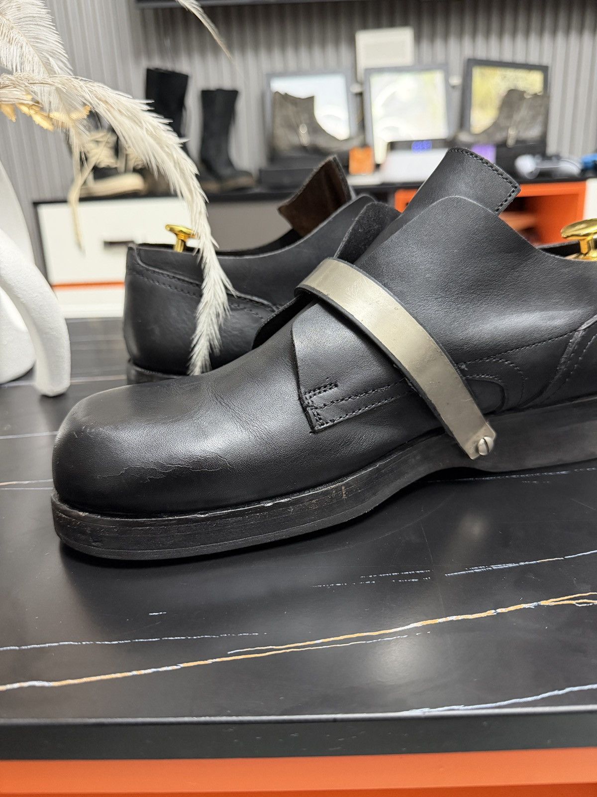 Dirk Bikkembergs F/w 1997 metal strap derbies Size US 13 / EU 46 - 10 Thumbnail