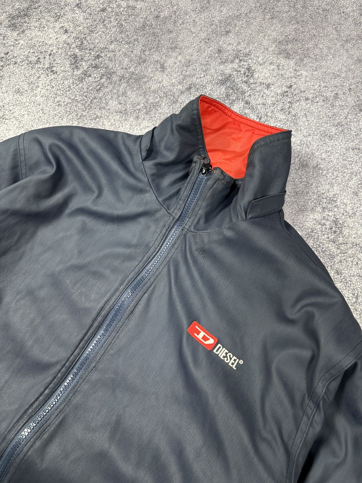 Diesel Y2K Vintage Diesel Reversible Jacket Avant Garde Streetwear Size US XS / EU 42 / 0 - 2 Thumbnail