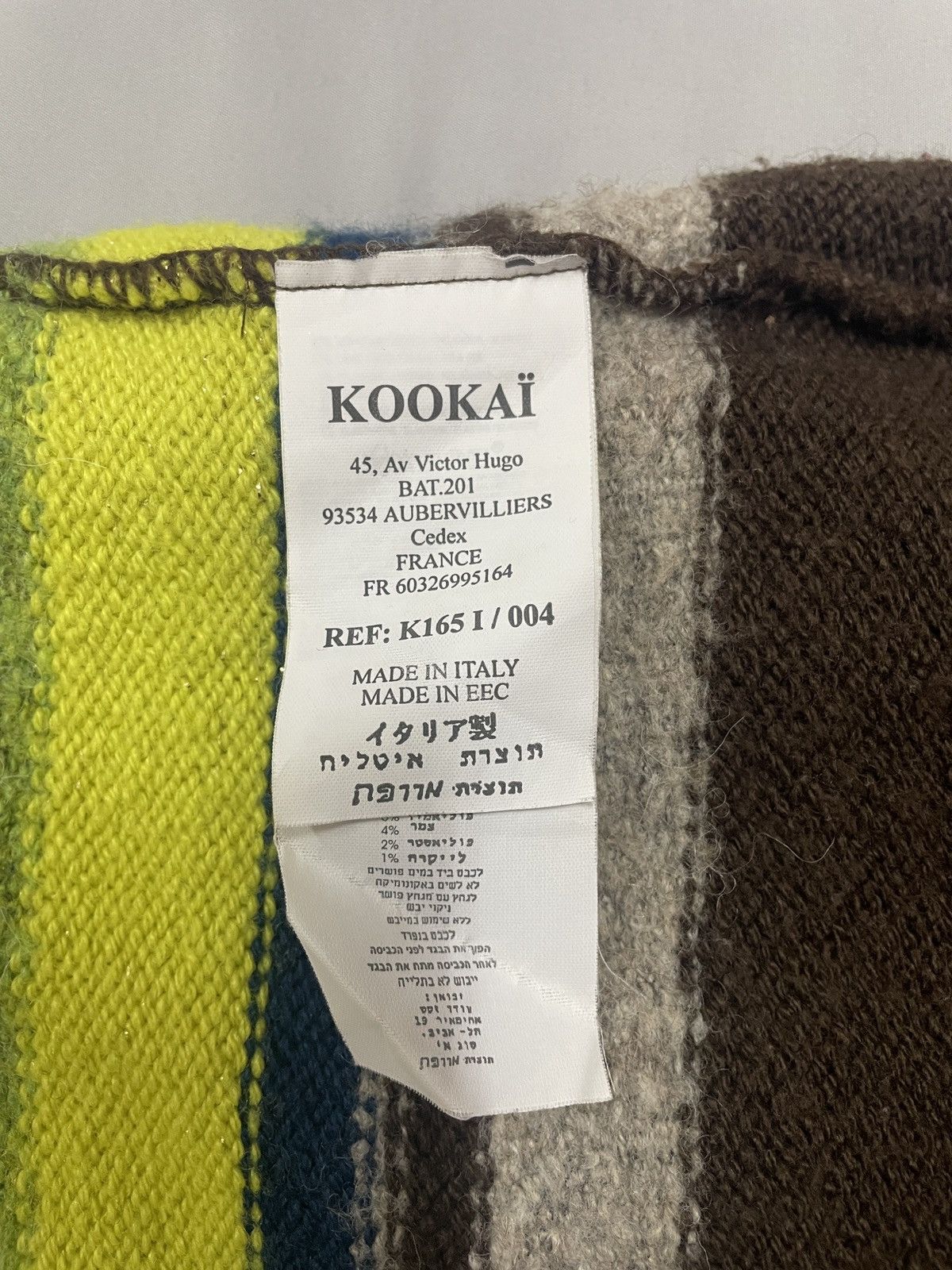 Designer × Vintage Vintage Italian brand Kookai knit sweater size 2 Size XXS / US 00 / IT 34 - 7 Thumbnail