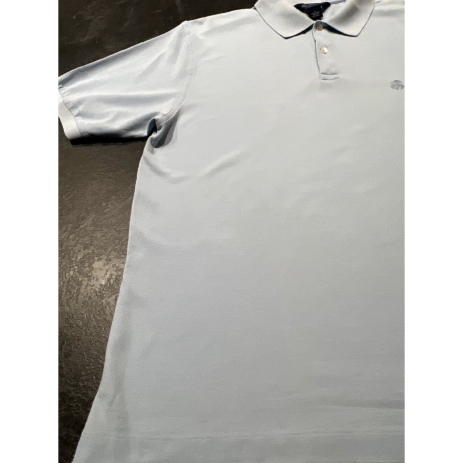 Brooks Brothers BROOKS BROTHERS 1818 Polo Shirt Striped Short Sleeve Light Blue L Mens Size L Blue 1818 Performance Original Fit Size US L / EU 52-54 / 3 - 6 Thumbnail