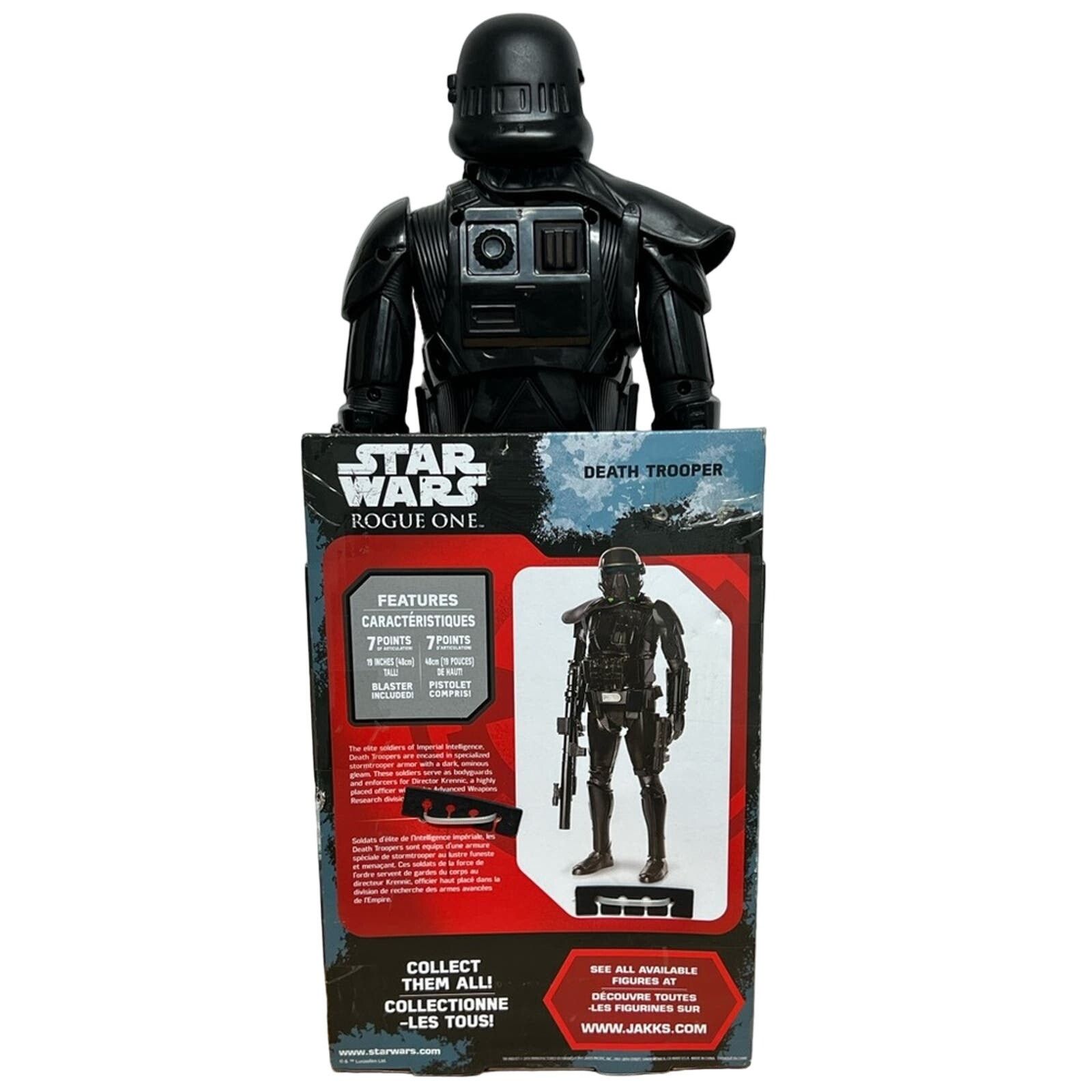 Star Wars DEATH TROOPER ( 19" ) STAR WARS ROGUE FIGS DISNEY / HASBRO Size US XXL / EU 58 / 5 - 2 Thumbnail