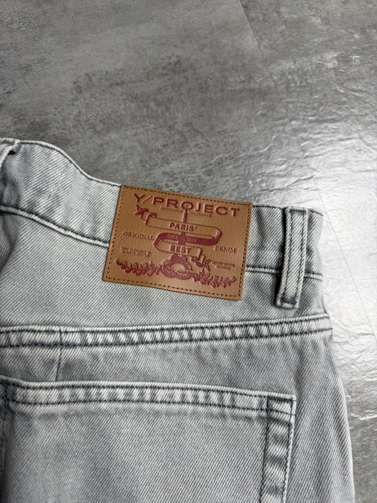Y/Project Y/Project Banana Jeans - Grey Size US 31 - 6 Thumbnail