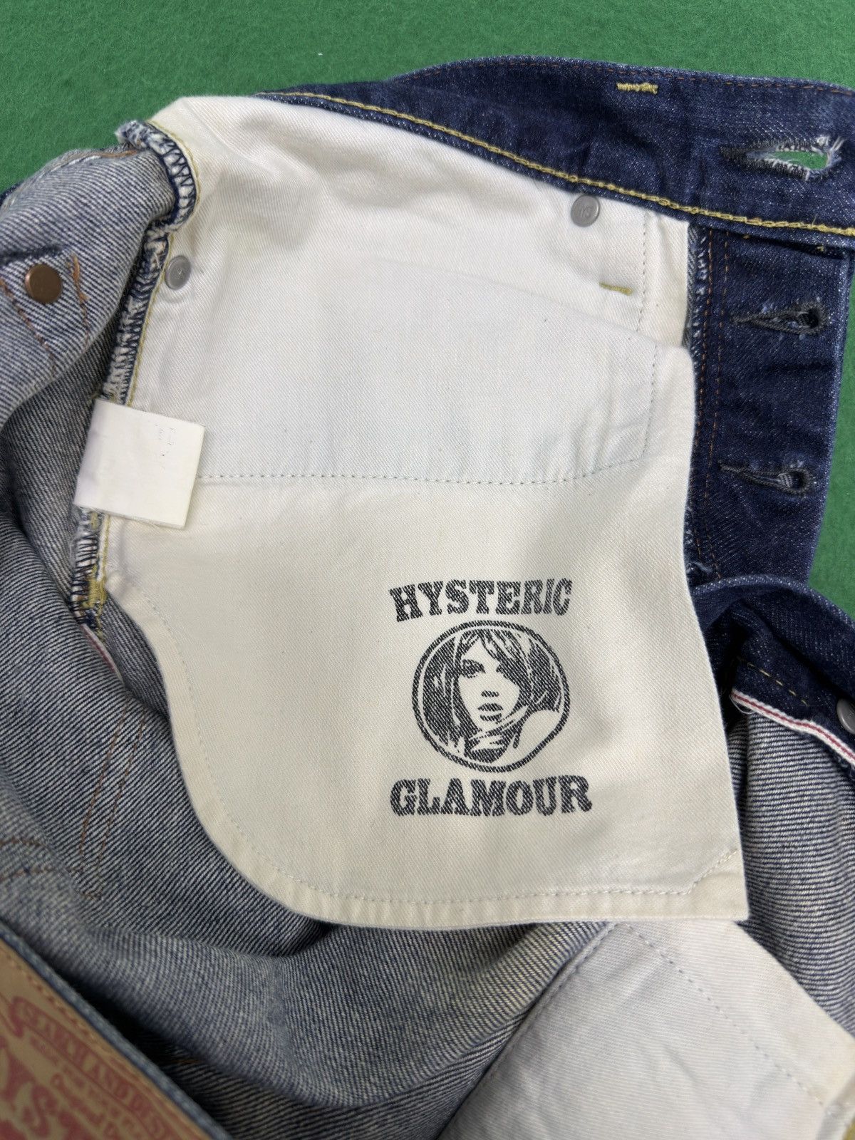Hysteric Glamour A24 STUDDED HYSTERIC GLAMOUR SELVEDGE Size US 32 / EU 48 - 18 Thumbnail