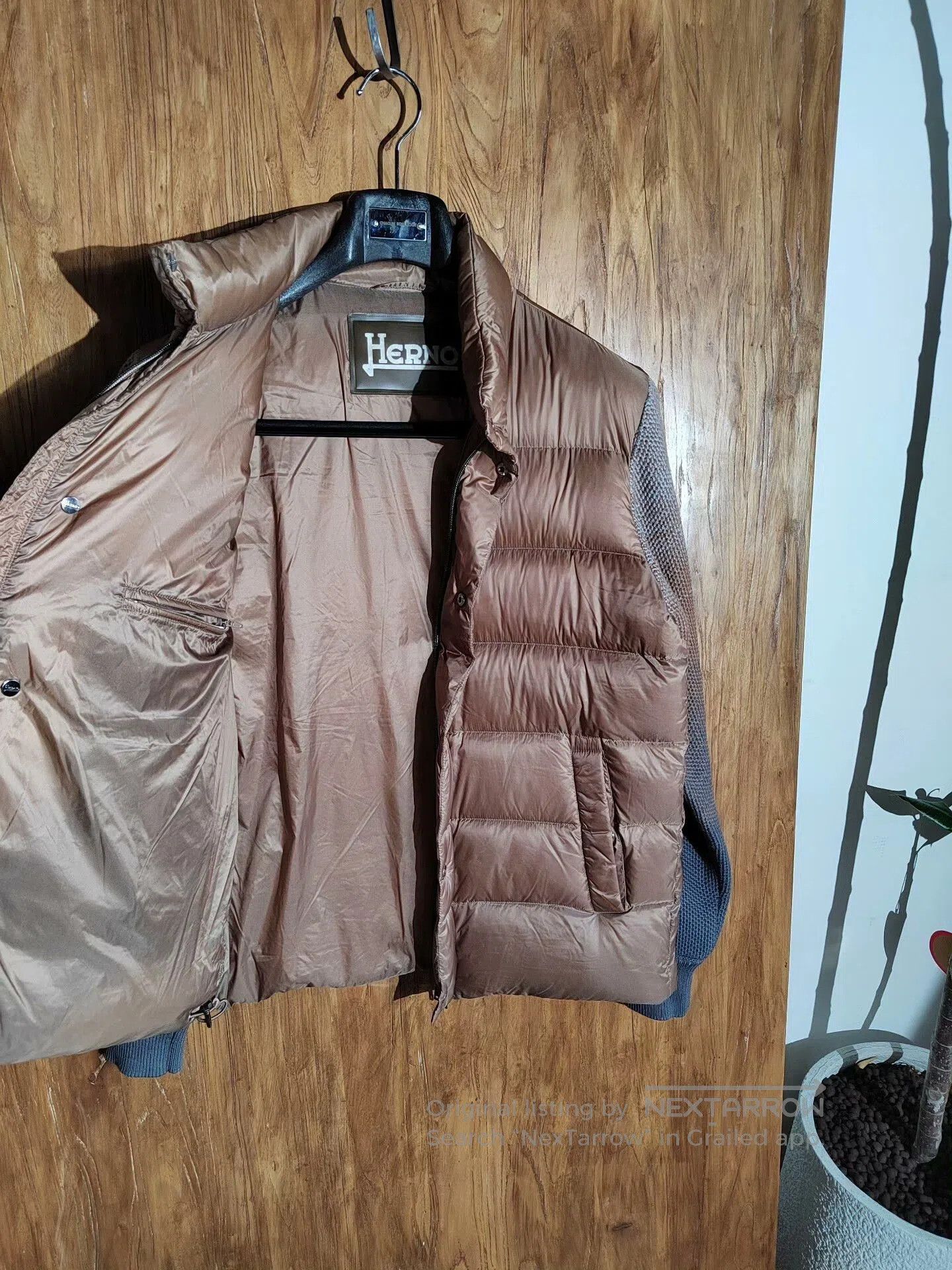 Herno Herno Padded Vest with Knit Sleeves. Size US M / EU 48-50 / 2 - 4 Thumbnail