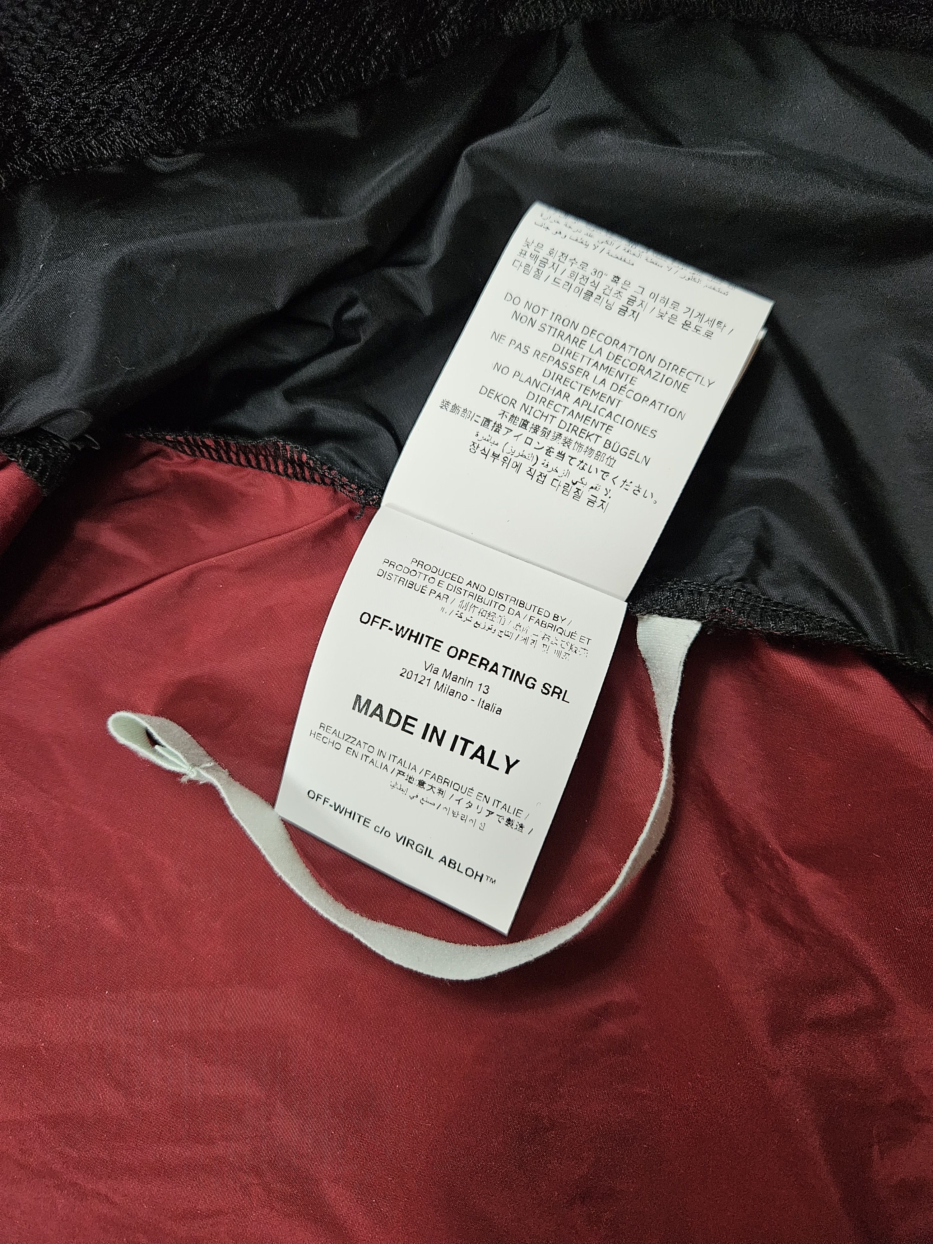 Off-White Off-white SS2020 removable sleeve river trail track top Size US XS / EU 42 / 0 - 17 Thumbnail