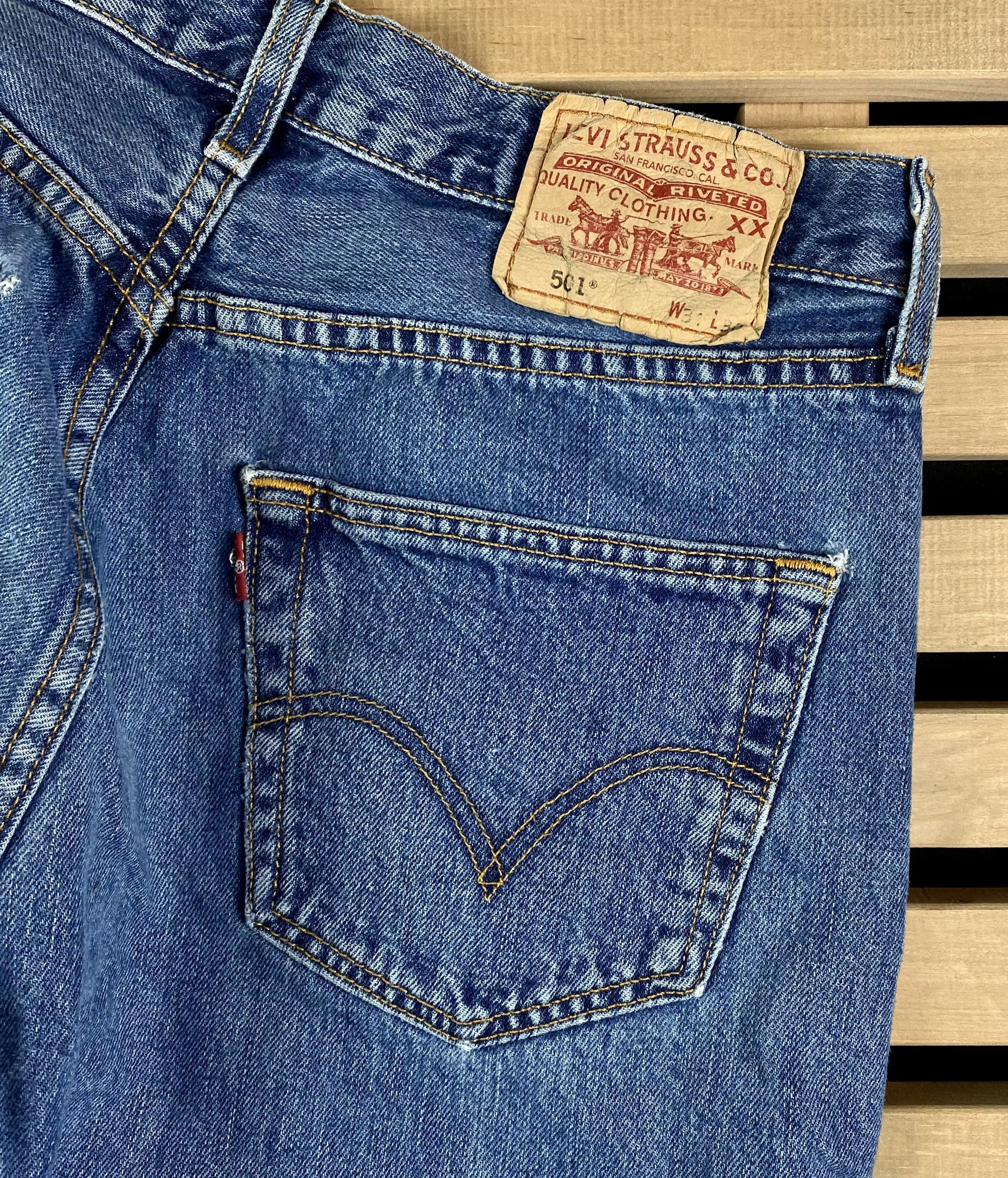 Levi's × Levi's Vintage Clothing × Vintage Mens Jeans Denim Levis 501 Vintage Size 31 Size US 31 - 8 Thumbnail