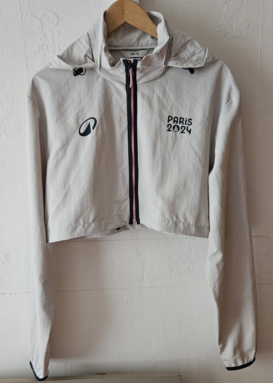 Vintage Official Paris 2024 Olympic Volunteer Technical Jacket XL Size US XL / EU 56 / 4 - 6 Thumbnail