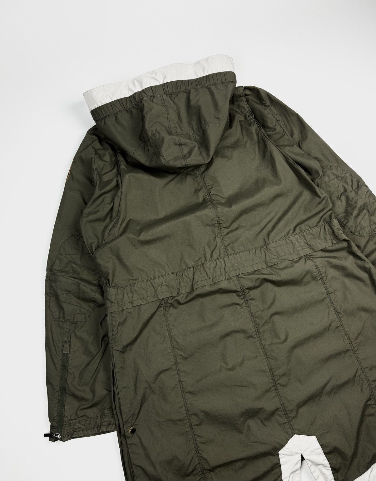Parajumpers Parajumpers Long Parka Multipocket Windbreaker Jacket Size L / US 10 / IT 46 - 8 Thumbnail