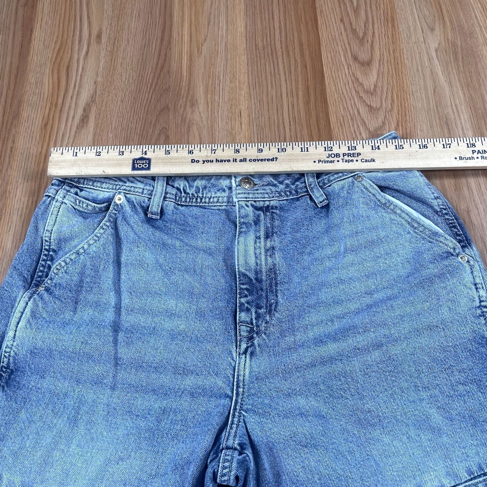 Forever 21 Forever 21 Jeans Mens 29Wx30L Carpenter Straight Leg Blue Denim 100% Cotton Jeans Mens Regular Blue 30 Inseam Classics Boys Womens Mens Size US 29 - 3 Thumbnail