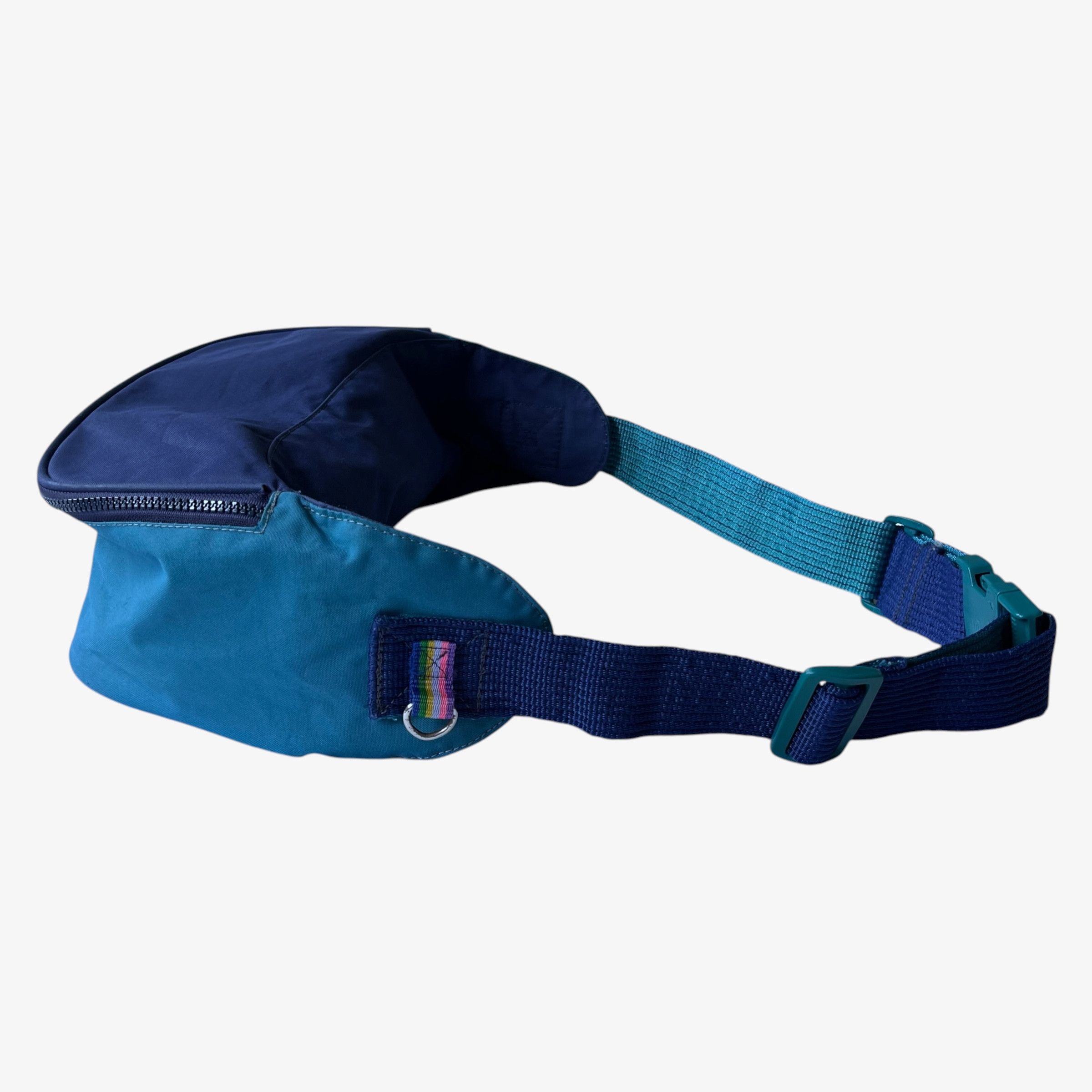 Salomon Vintage 80s Salomon Extra Large Blue Bum Bag Size ONE SIZE - 4 Thumbnail