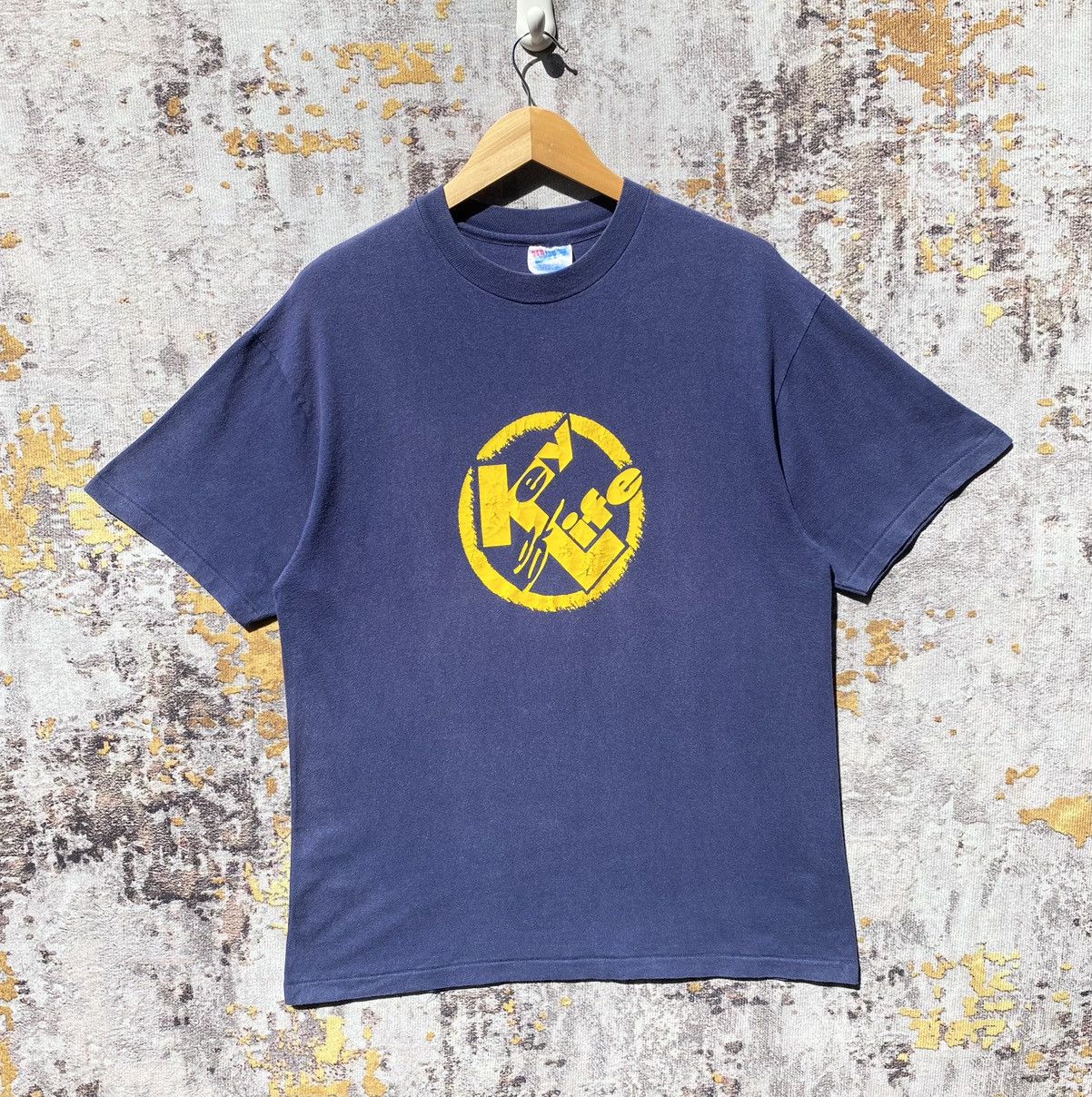 Band Tees × Japanese Brand × Vintage Vintage 90s Key of Life Yuki Mori & Gaku Shirt Japan Music Size US L / EU 52-54 / 3 - 1 Thumbnail
