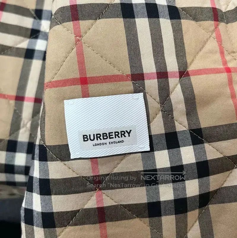 Burberry Burberry Brown Cotton Women's Quilted Jacket. Size M / US 6-8 / IT 42-44 - 3 Thumbnail