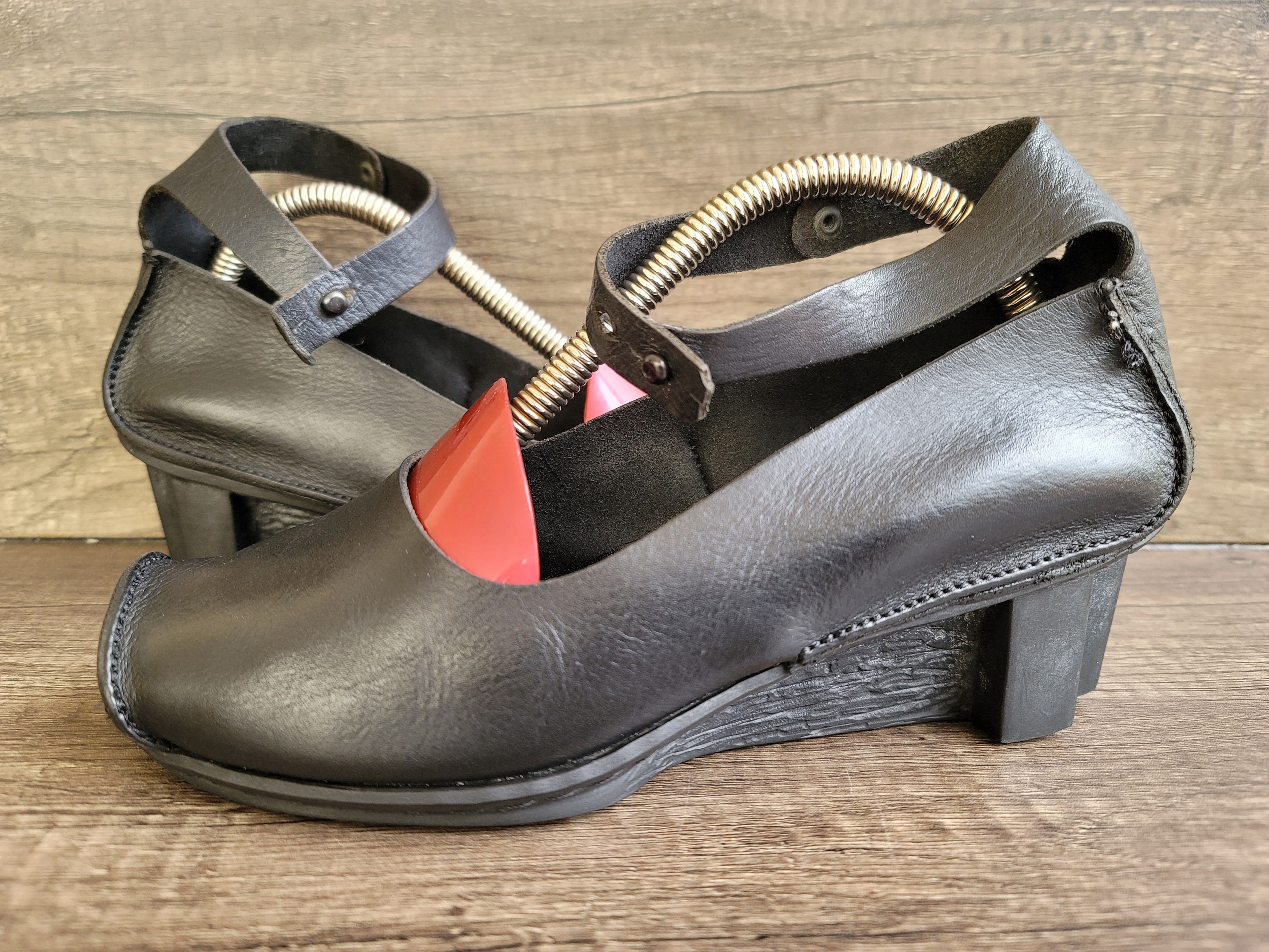 Trippen Mary Jane Leather Shoes Women's 37 US 6.5-7.