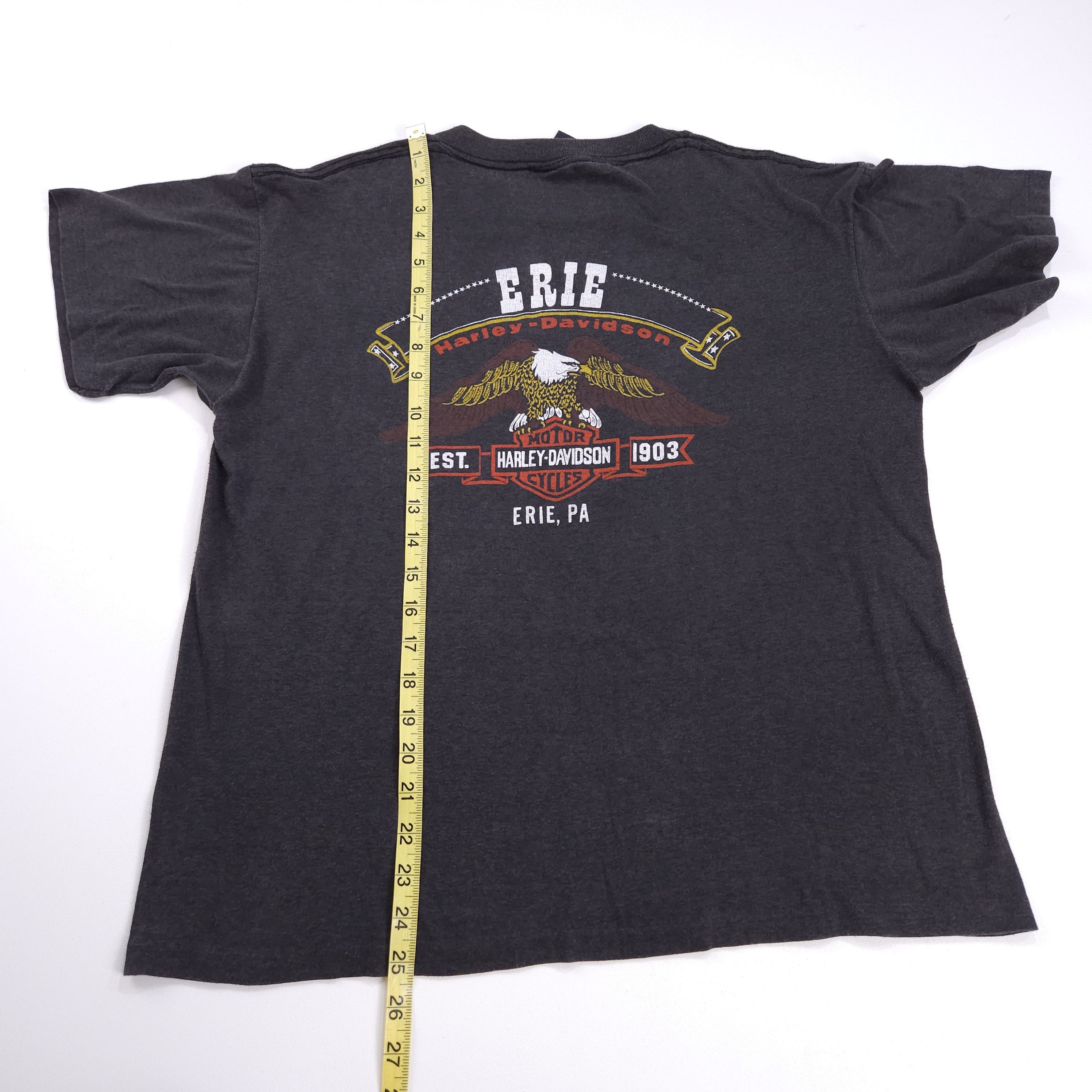 Harley Davidson 1984 Harley Davidson 3D Emblem Last Bikers On Earth Shirt Size US L / EU 52-54 / 3 - 9 Thumbnail