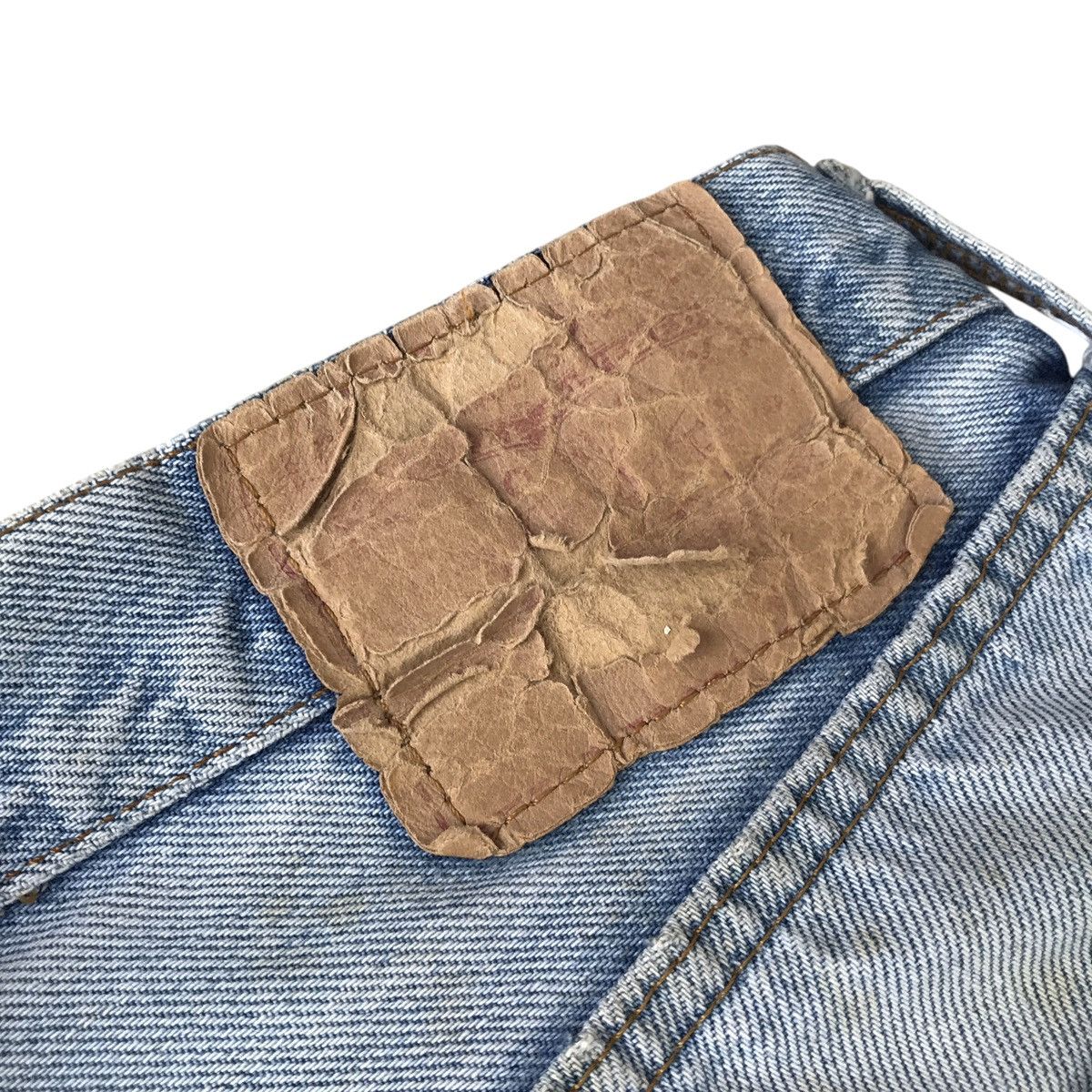 Levi's Levi’s Strauss 501 Vintage 80s USA Distressed Selvedge Denim Size US 32 / EU 48 - 9 Thumbnail