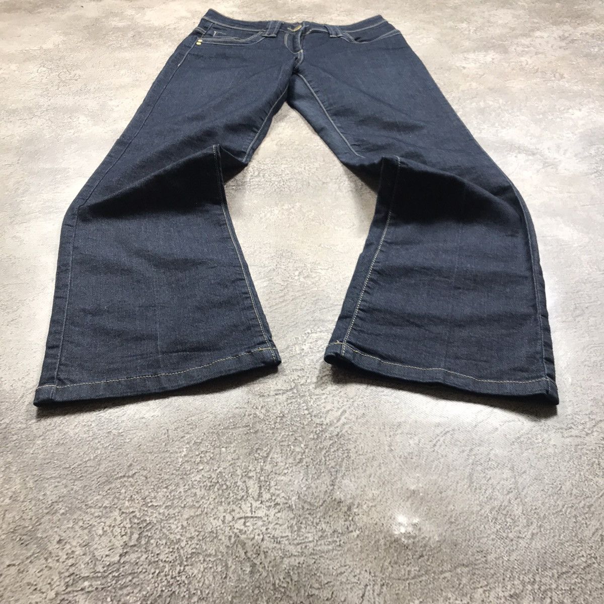 Japanese Brand vintage Faded Jeans japan distressed denim spring pants 90s Size 28" / US 6 / IT 42 - 1 Thumbnail