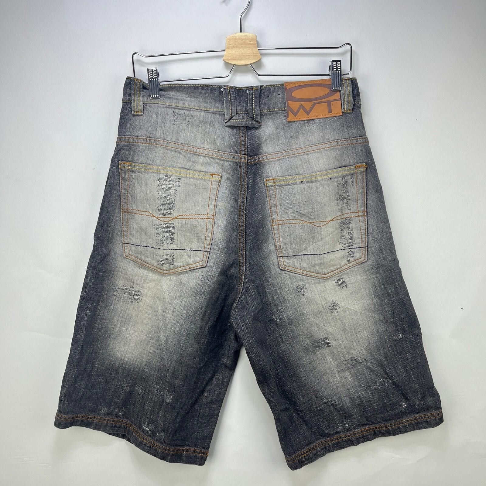 Other Vintage Y2K PWT Jeans Denim Shorts Size 32 Baggy Skater Size US 32 / EU 48 - 1 Thumbnail