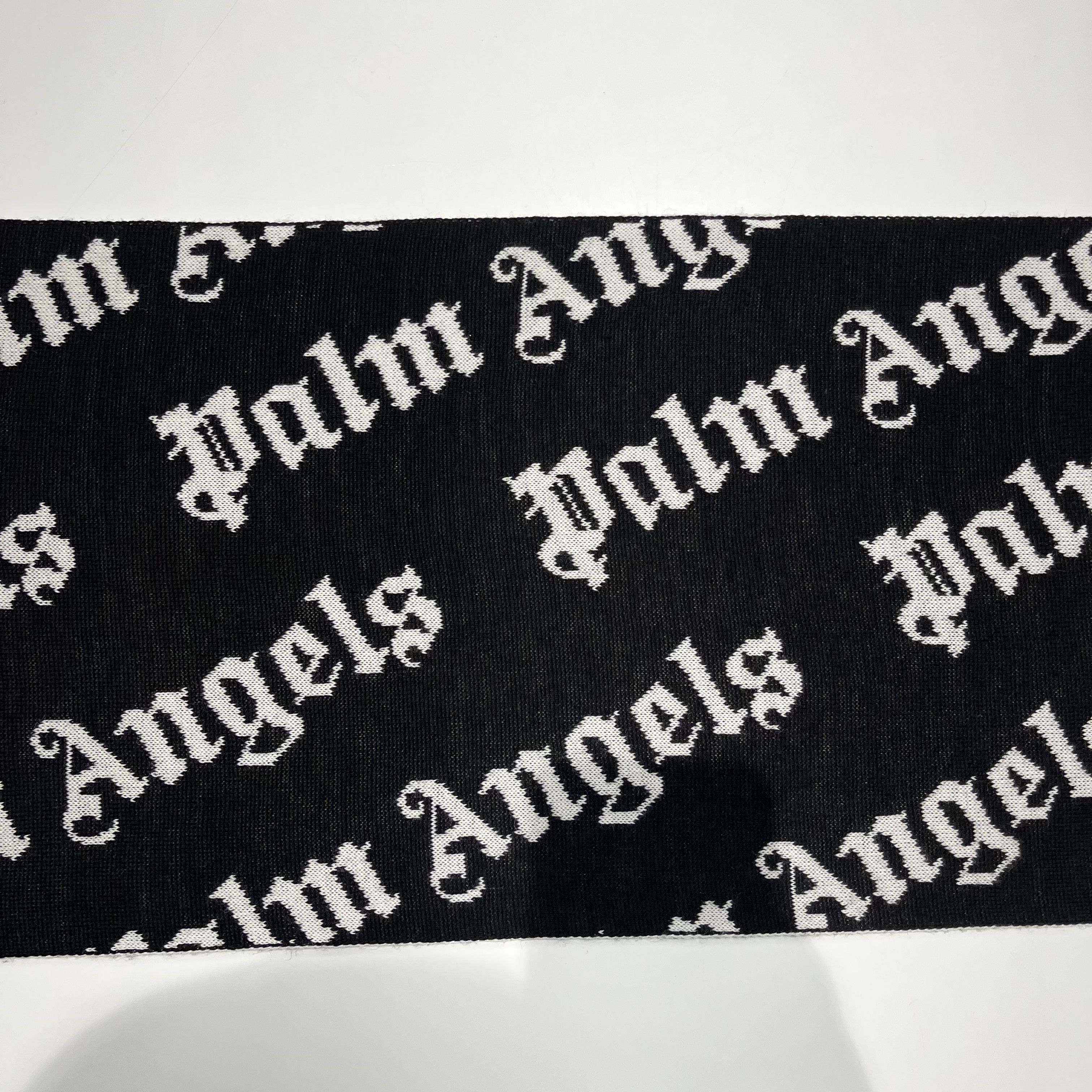 Palm Angels Palm Angels Scarf Black/White Size ONE SIZE - 4 Thumbnail